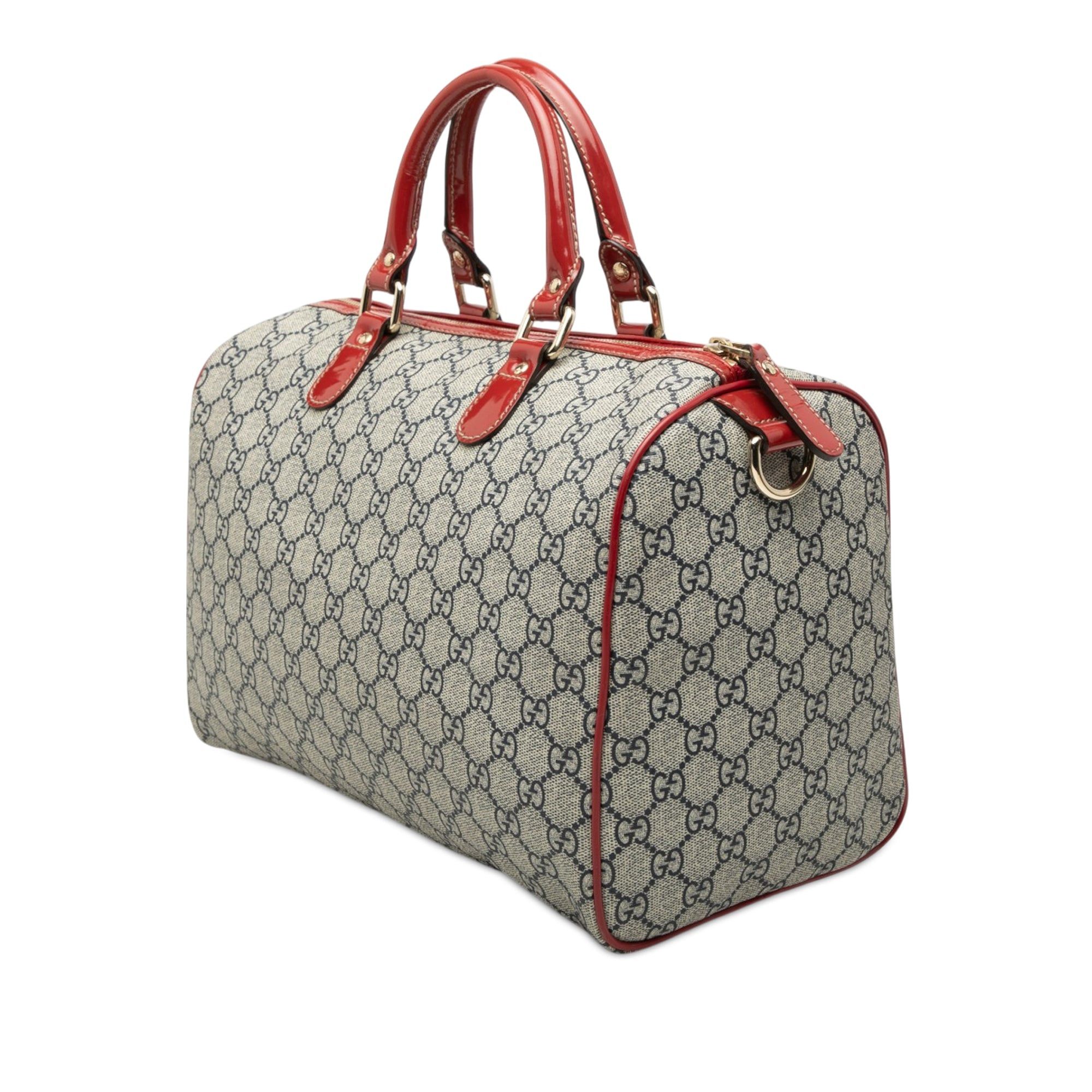 Gucci Medium GG Supreme Joy Tattoo Heart Boston Bag Size ONE SIZE - 2 Thumbnail