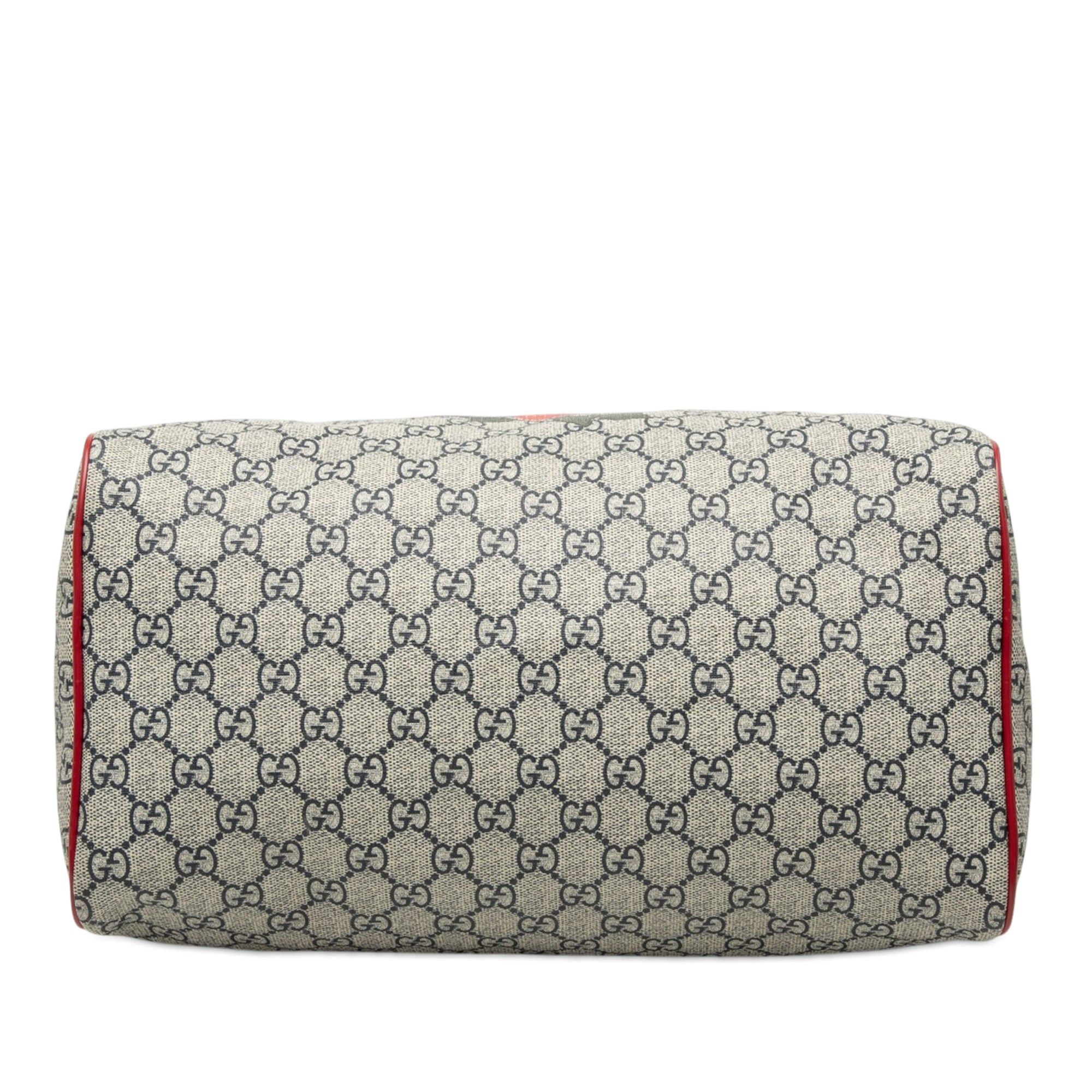 Gucci Medium GG Supreme Joy Tattoo Heart Boston Bag Size ONE SIZE - 3 Thumbnail