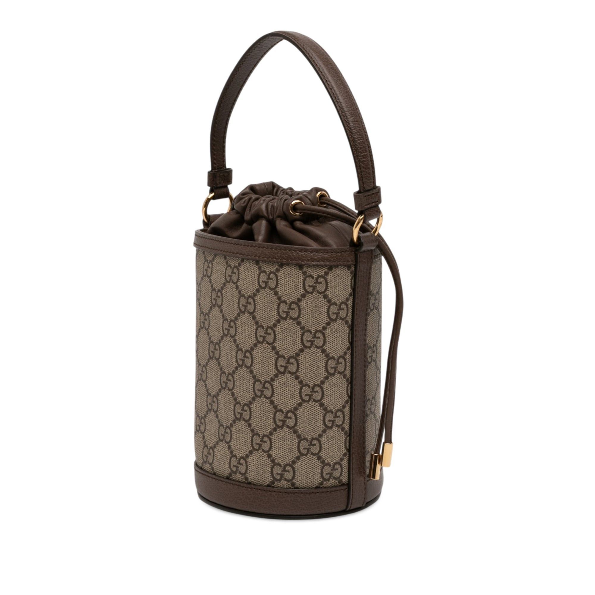 Gucci Mini GG Supreme Ophidia Bucket Bag Size ONE SIZE - 2 Thumbnail