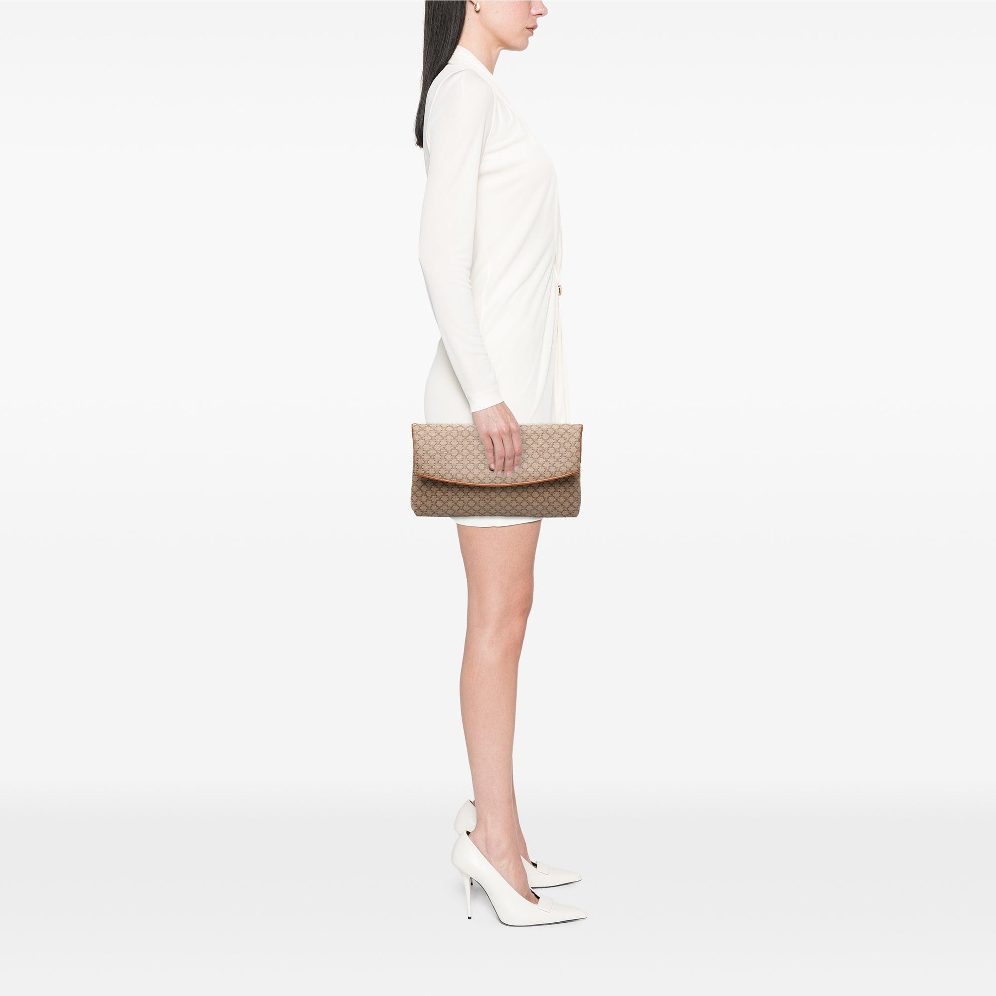 Celine Macadam Coated Canvas Clutch Size ONE SIZE - 7 Thumbnail