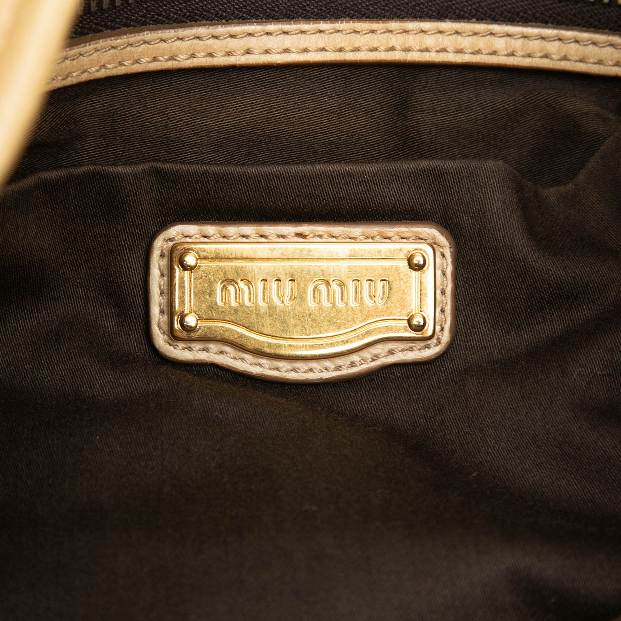 Miu Miu Matelasse Nappa Coffer Satchel Size ONE SIZE - 5 Thumbnail