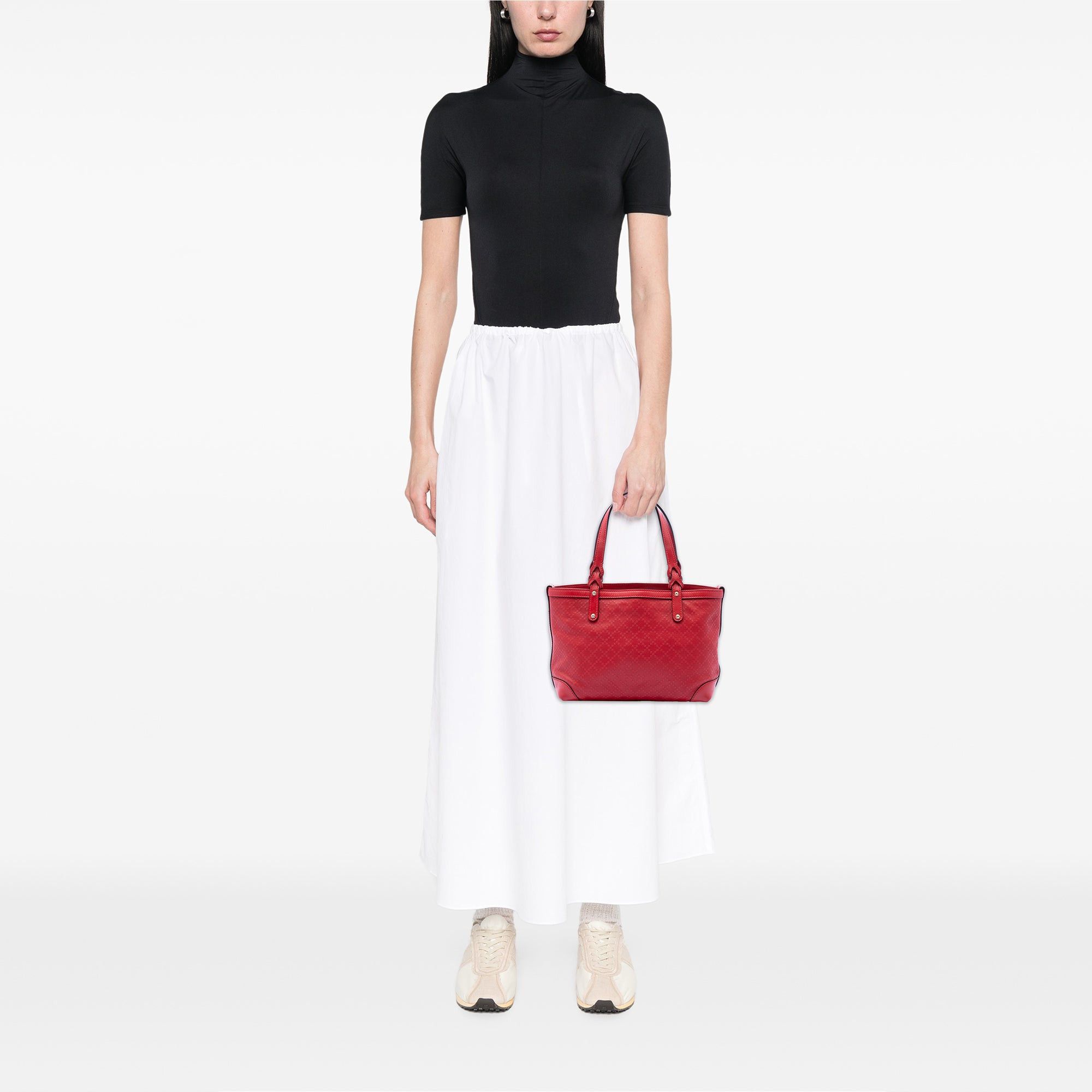 Gucci Small Diamante Leather Craft Tote Size ONE SIZE - 7 Thumbnail