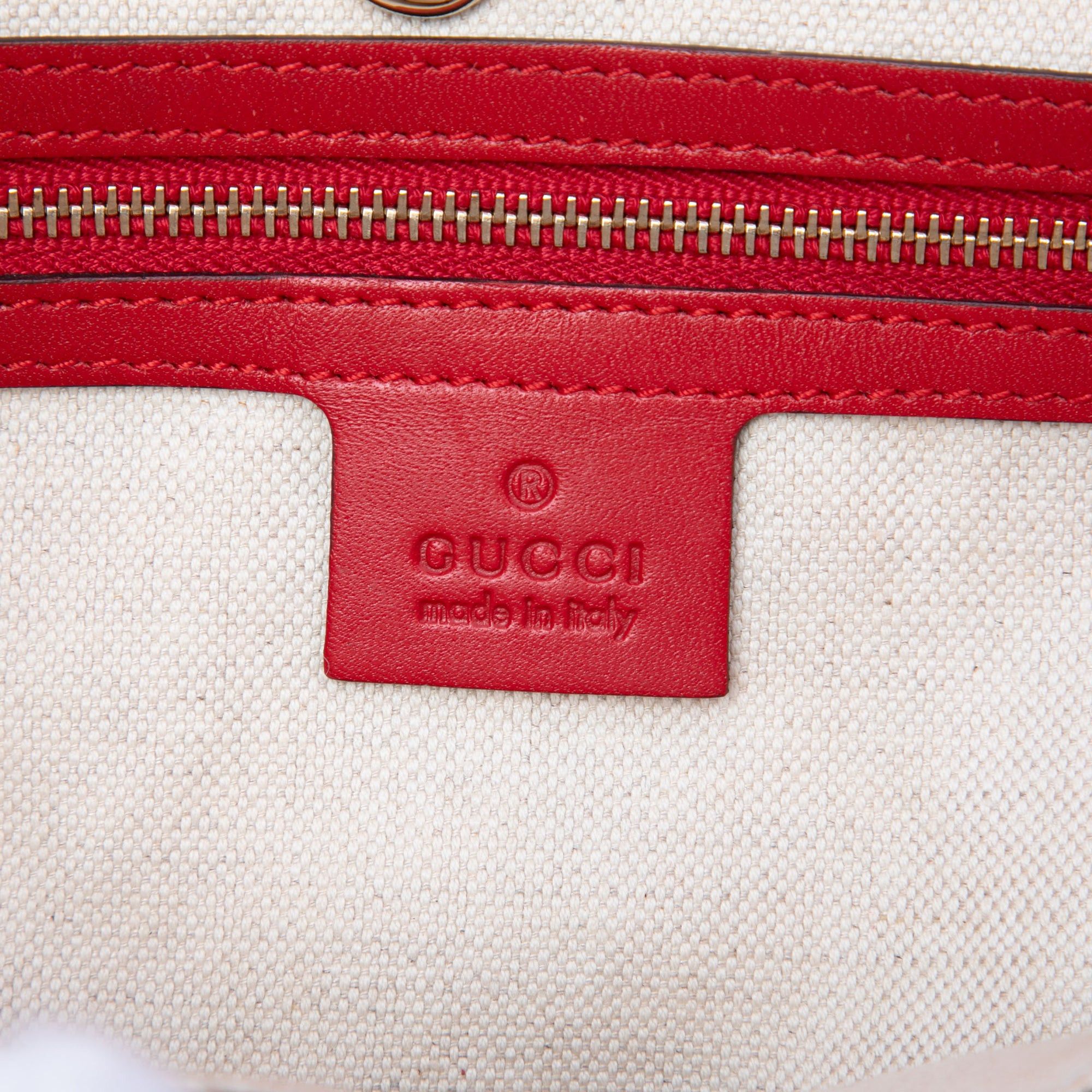 Gucci Small Diamante Leather Craft Tote Size ONE SIZE - 6 Thumbnail