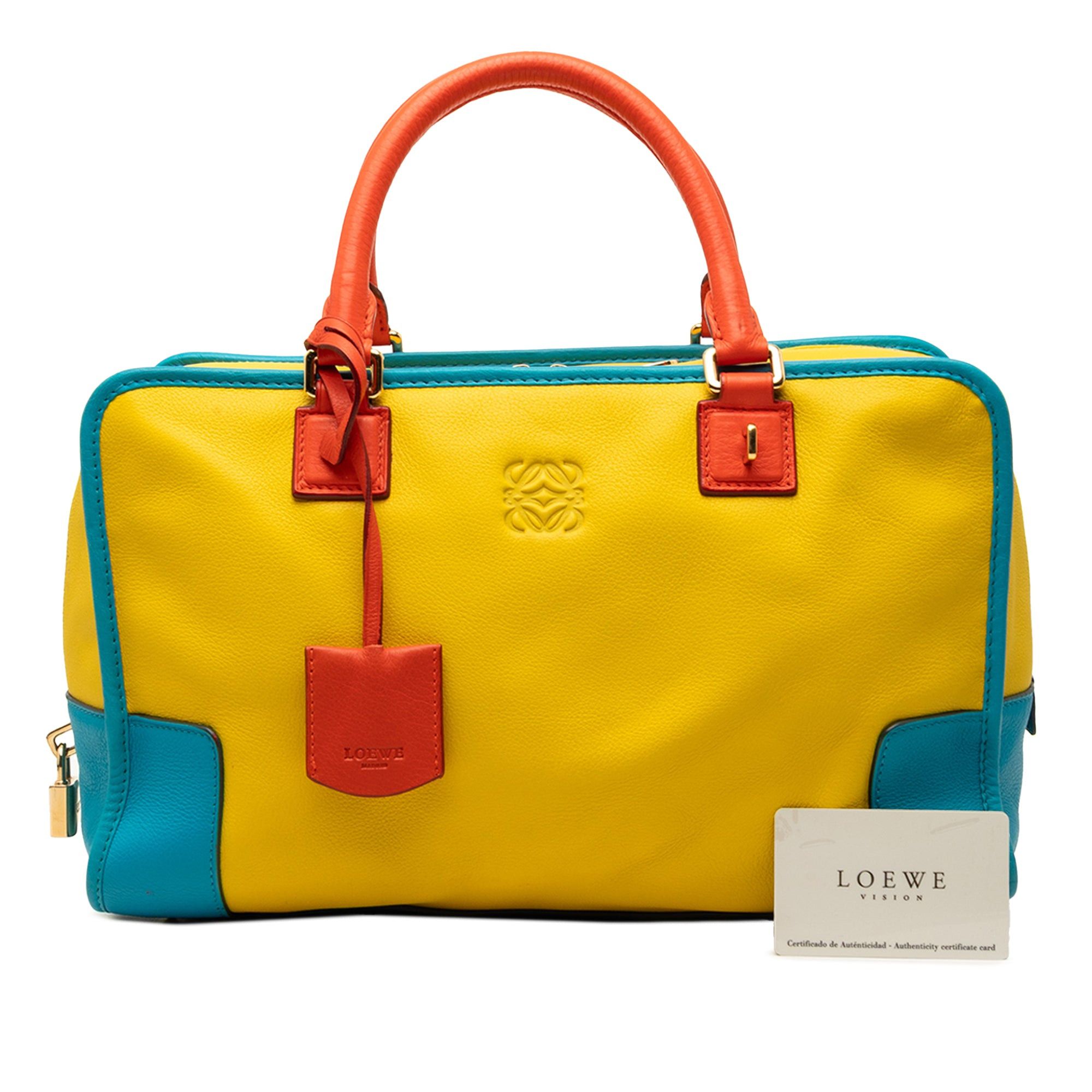 Loewe Tricolor Leather Amazona 36 Size ONE SIZE - 8 Thumbnail