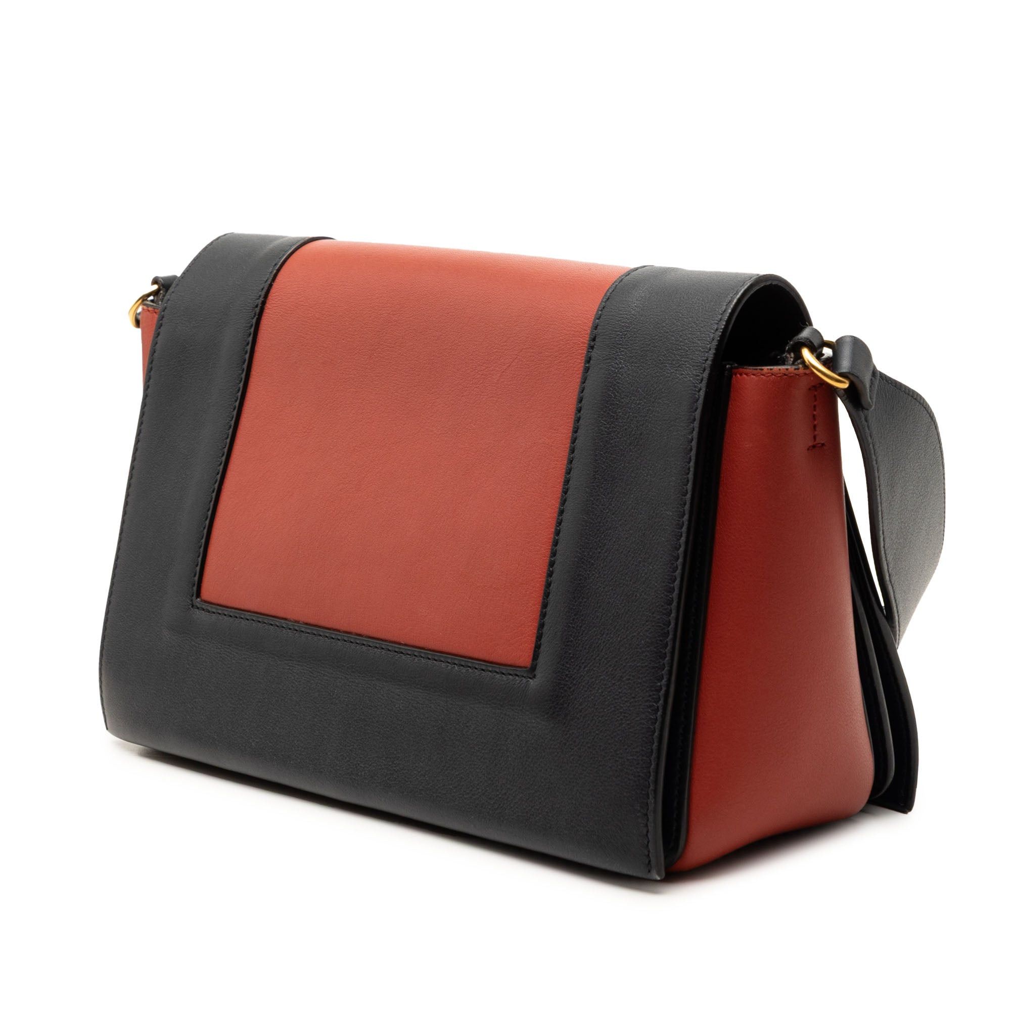 Celine Medium Shiny Smooth Calfskin Frame Shoulder Bag Size ONE SIZE - 2 Thumbnail