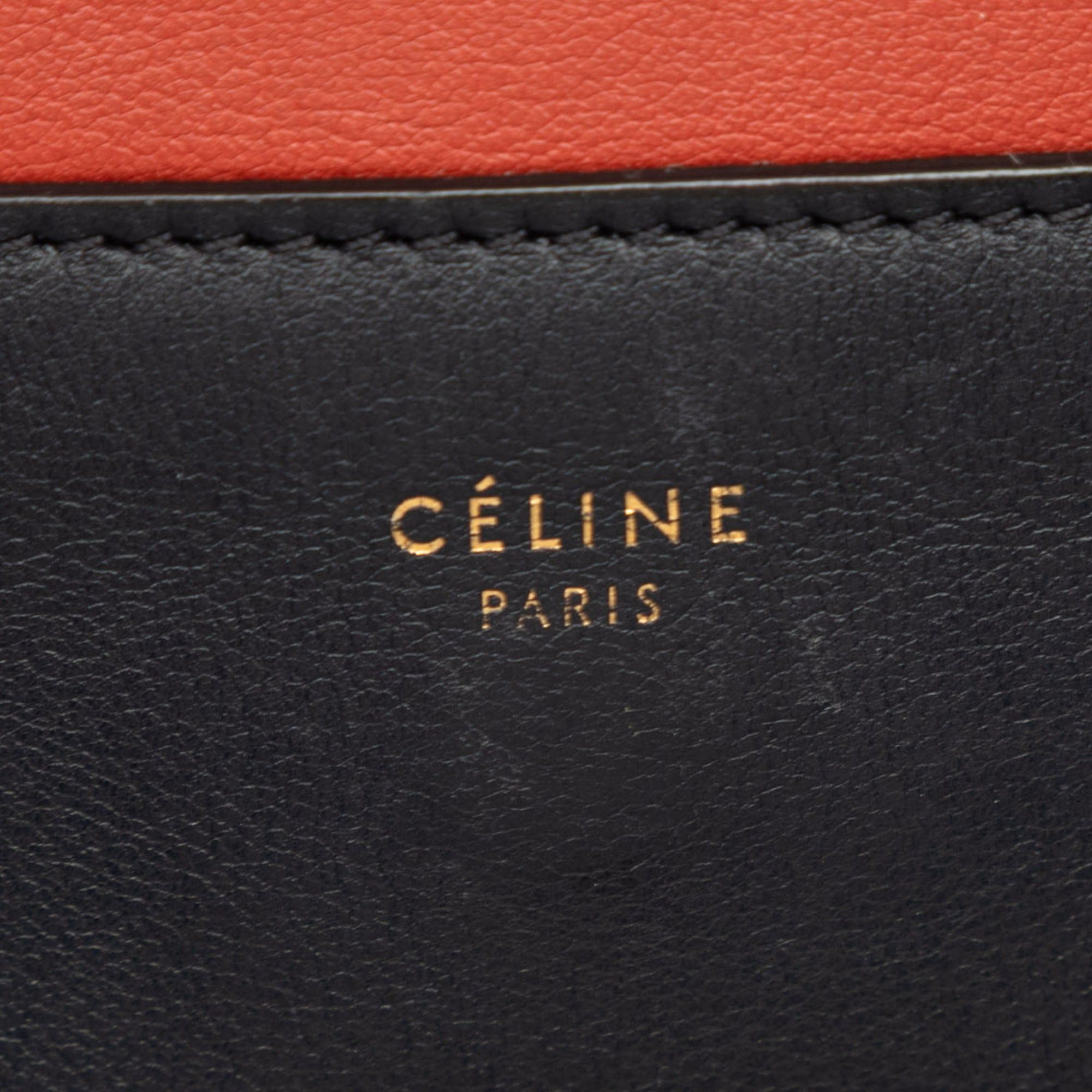 Celine Medium Shiny Smooth Calfskin Frame Shoulder Bag Size ONE SIZE - 5 Thumbnail