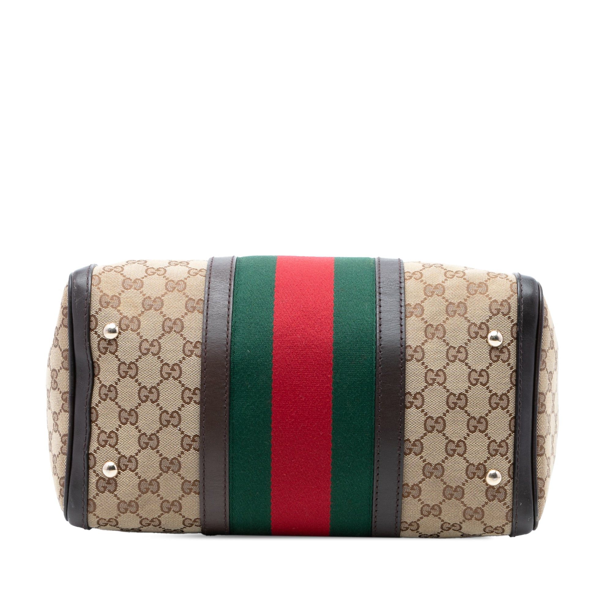 Gucci Medium GG Canvas Web Joy Boston Bag Size ONE SIZE - 3 Thumbnail