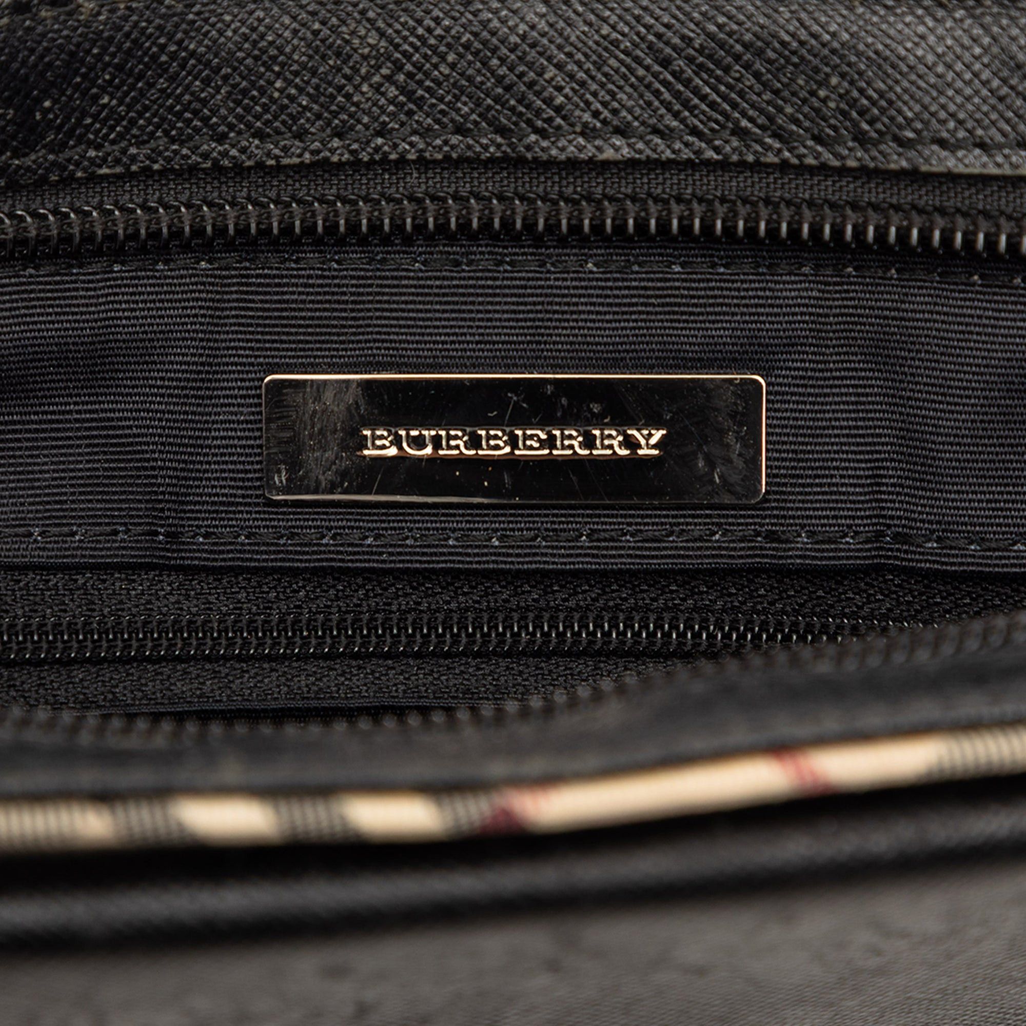 Burberry Nova Check Canvas Shoulder Bag Size ONE SIZE - 5 Thumbnail