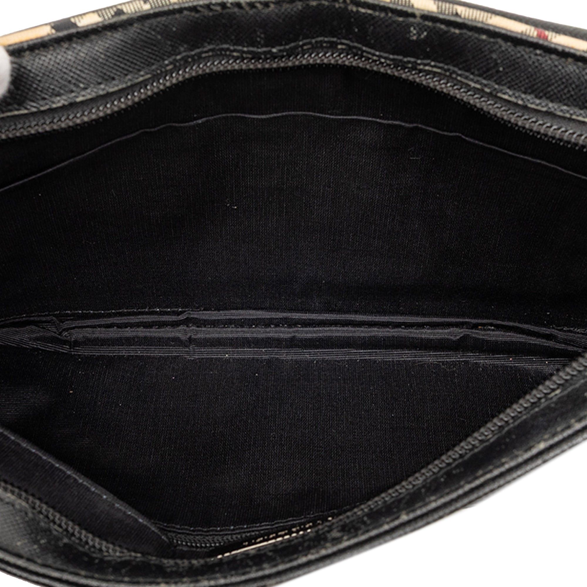 Burberry Nova Check Canvas Shoulder Bag Size ONE SIZE - 4 Thumbnail
