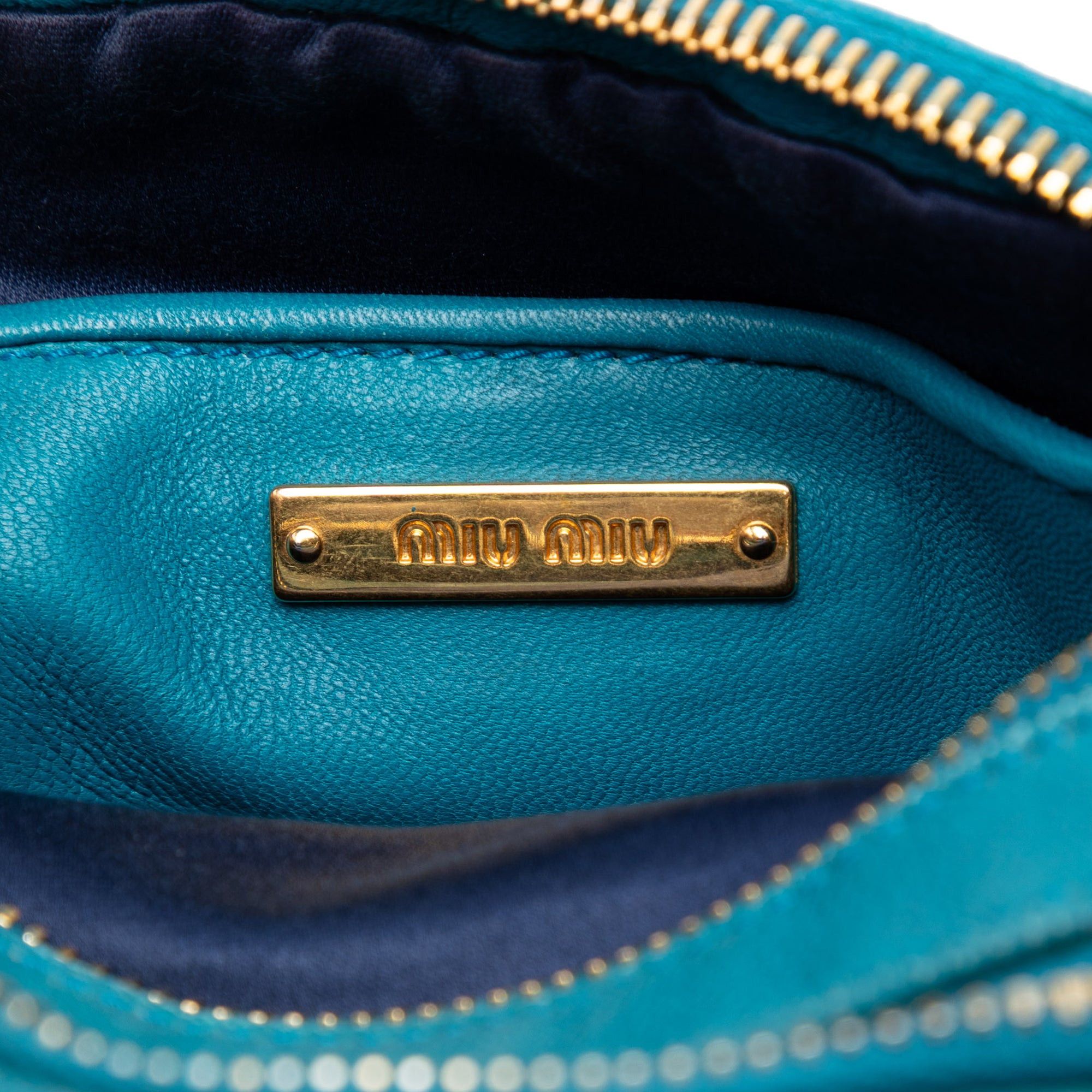 Miu Miu Quilted Leather Double Zip Camera Bag Size ONE SIZE - 5 Thumbnail