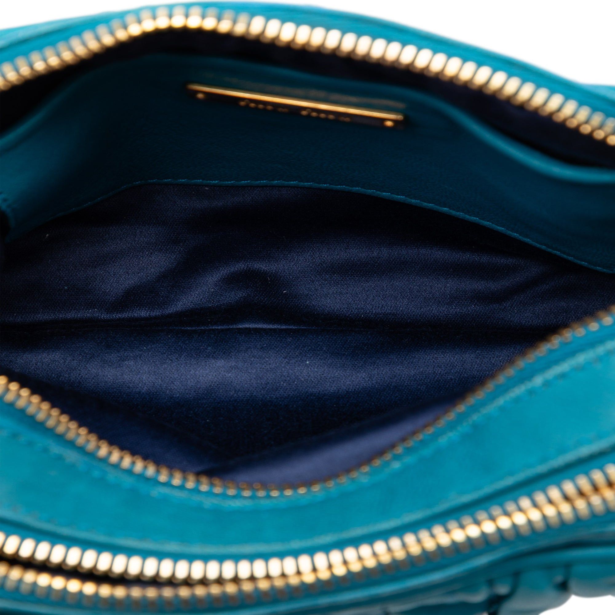 Miu Miu Quilted Leather Double Zip Camera Bag Size ONE SIZE - 4 Thumbnail