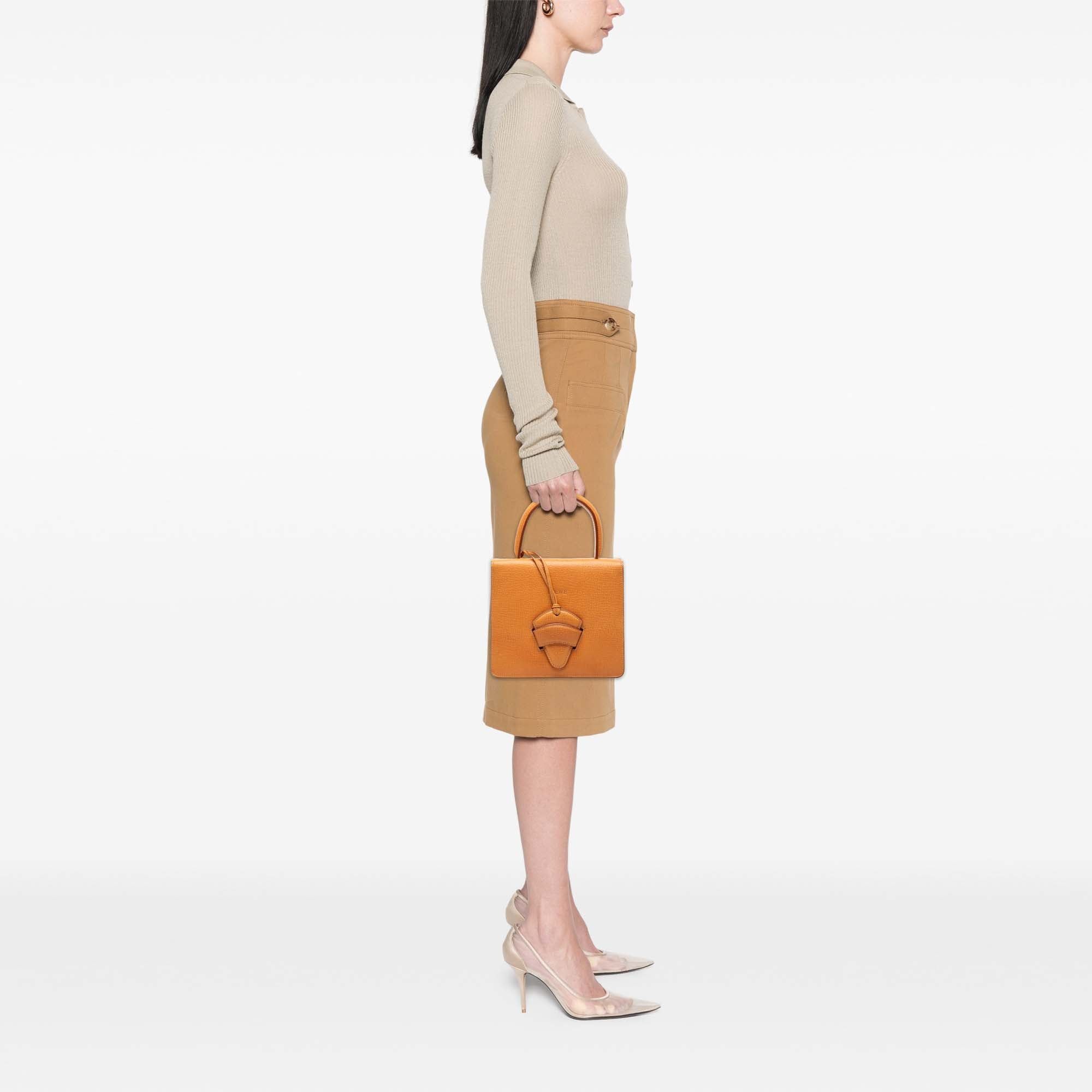 Loewe Textured Leather Barcelona Top Handle Bag Size ONE SIZE - 8 Thumbnail