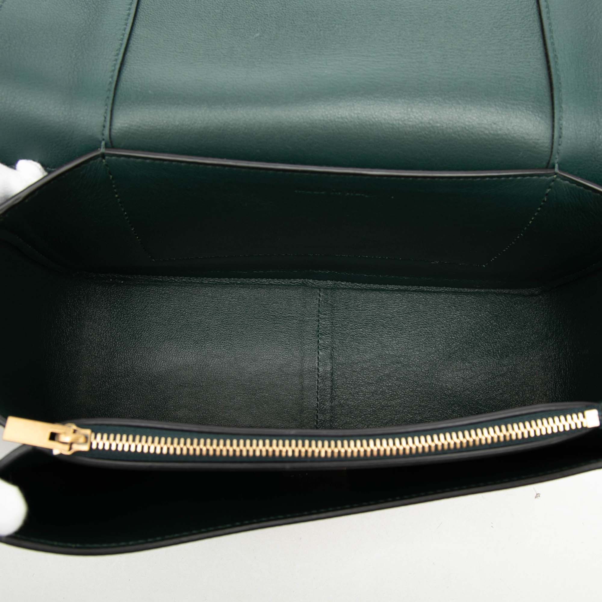 Celine Medium Shiny Smooth Calfskin Frame Shoulder Bag Size ONE SIZE - 4 Thumbnail