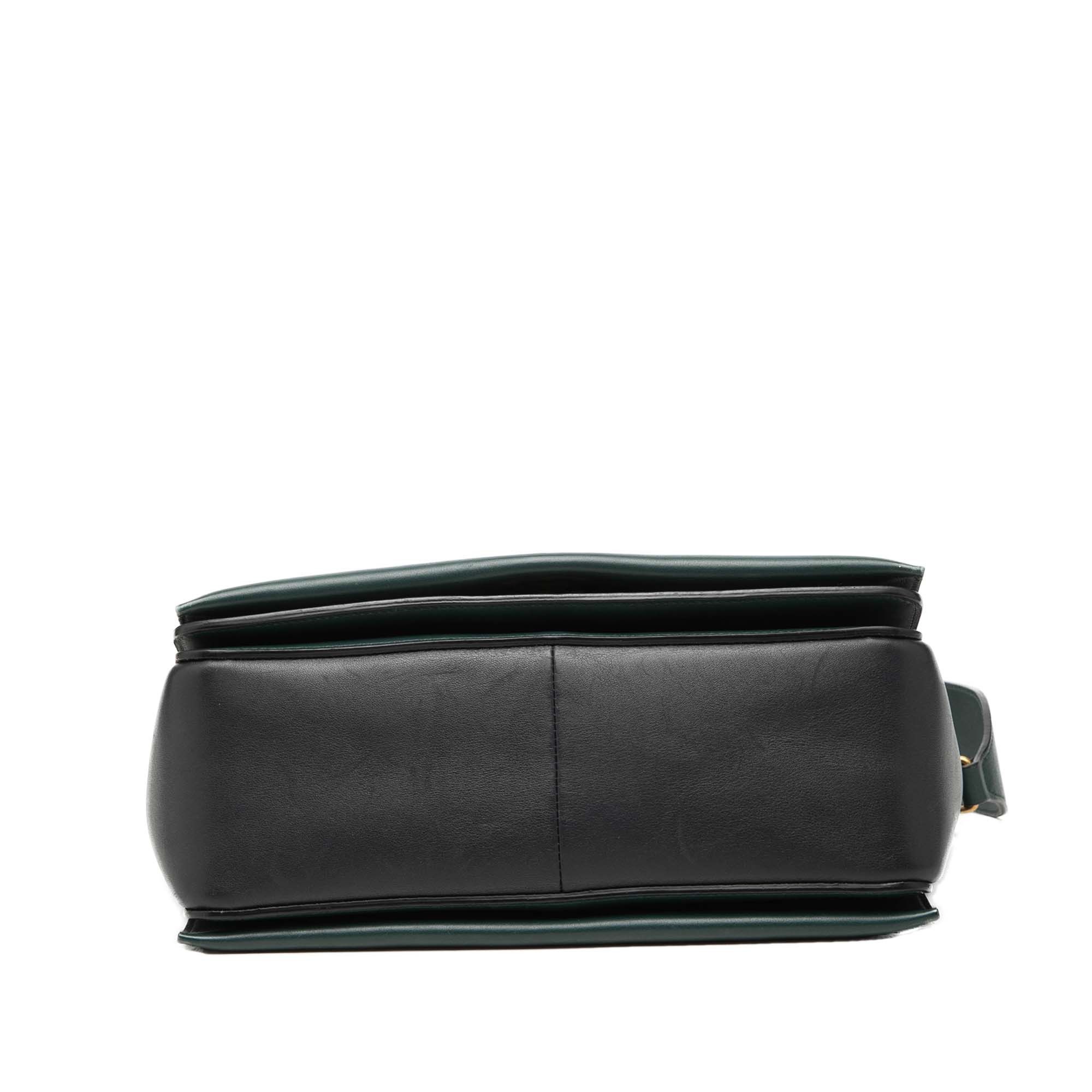 Celine Medium Shiny Smooth Calfskin Frame Shoulder Bag Size ONE SIZE - 3 Thumbnail