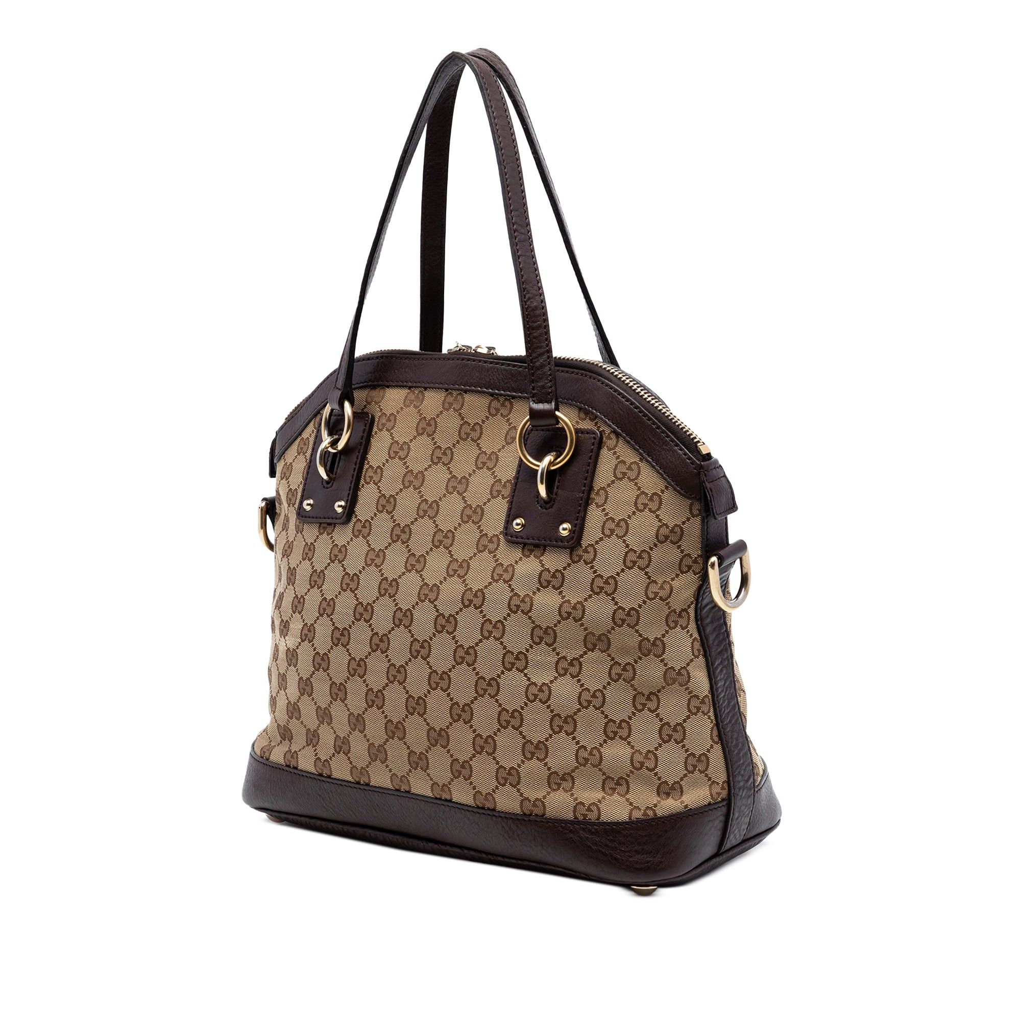 Gucci Medium GG Canvas Charm Dome Satchel Size ONE SIZE - 2 Thumbnail