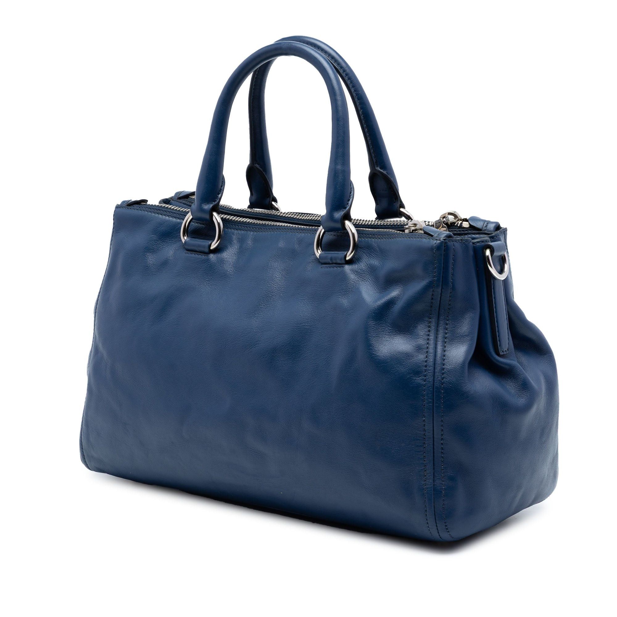 Prada Soft Calf Double Zip Convertible Tote Size ONE SIZE - 2 Thumbnail