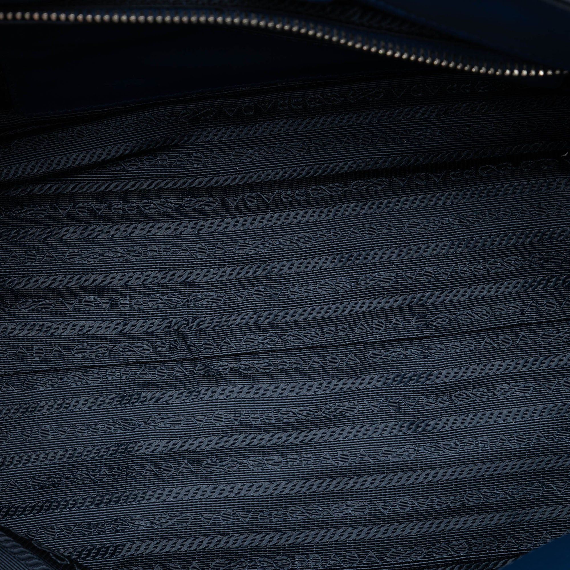 Prada Soft Calf Double Zip Convertible Tote Size ONE SIZE - 4 Thumbnail