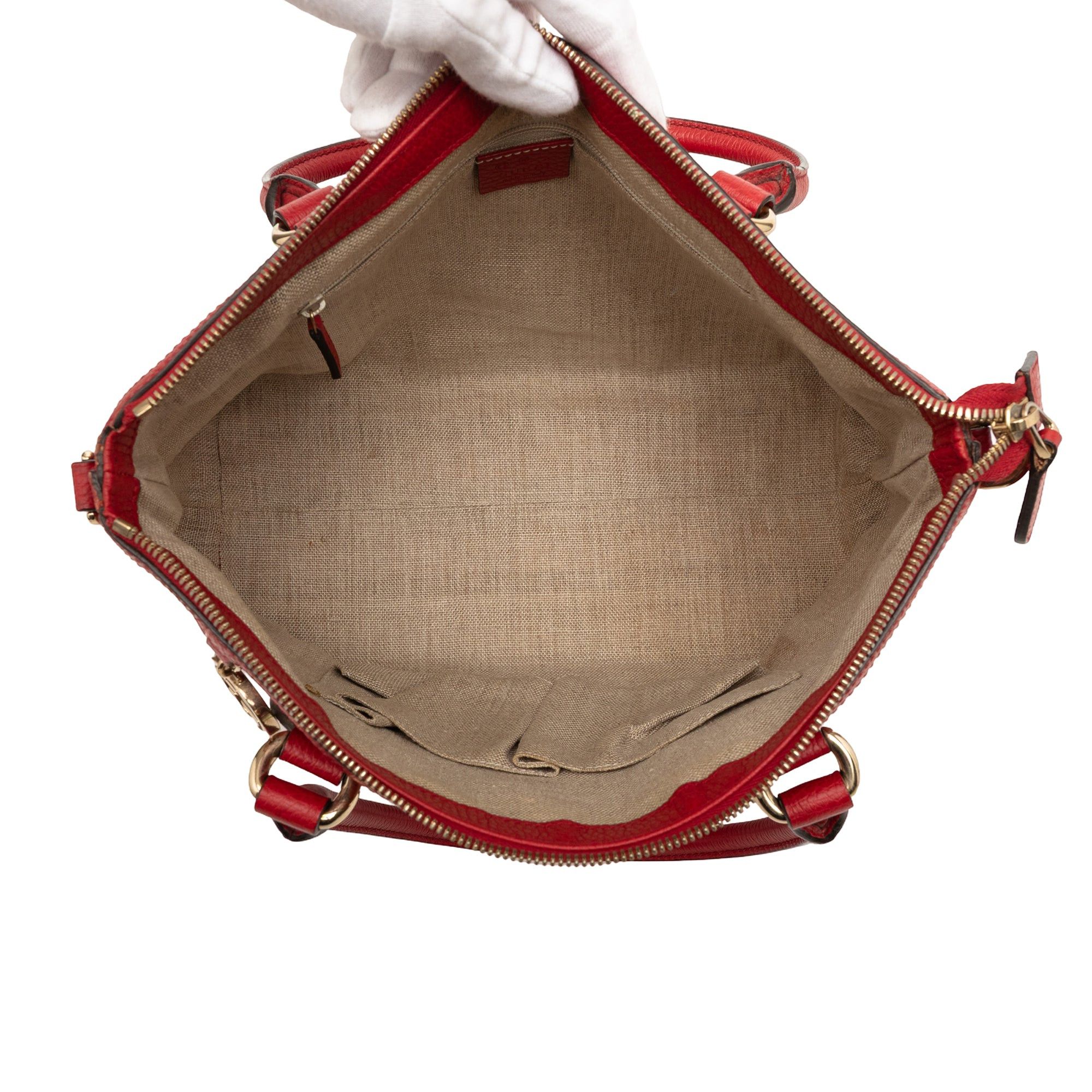 Gucci Dollar Calfskin GG Charm Satchel Size ONE SIZE - 4 Thumbnail
