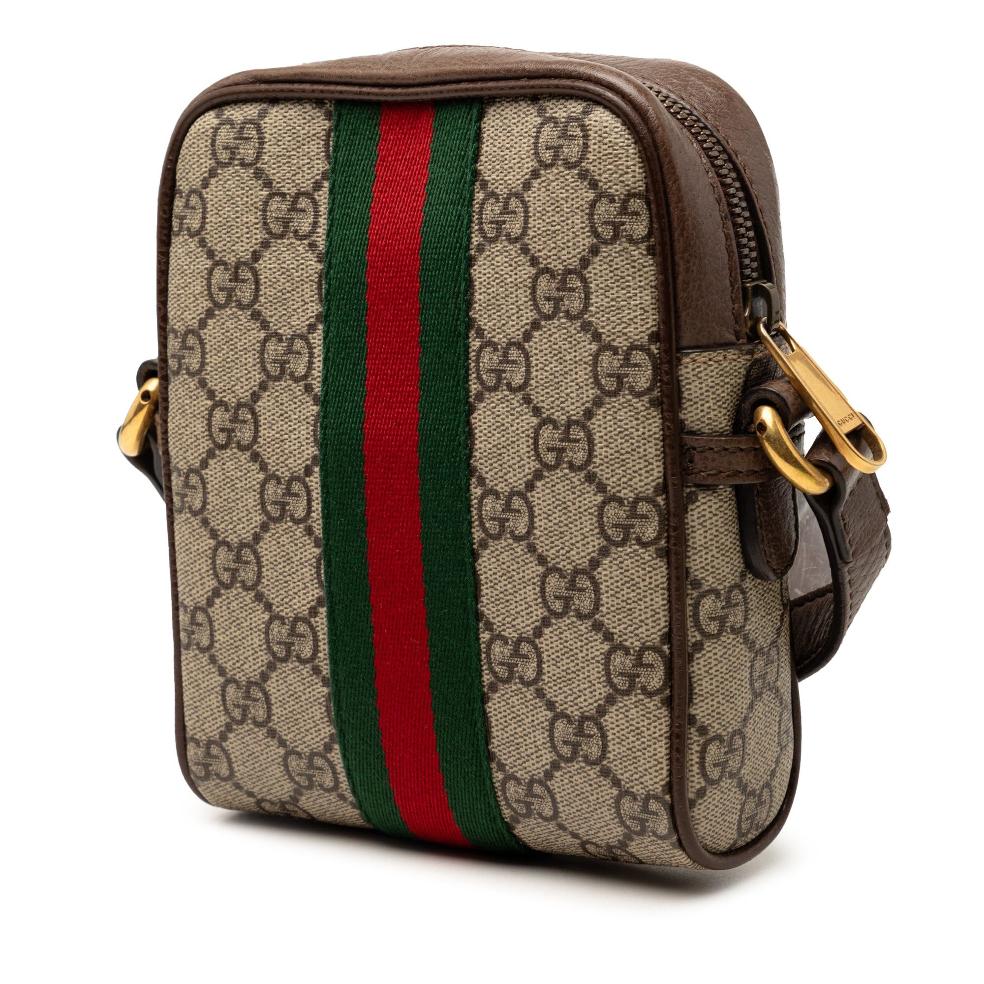 Gucci Mini GG Supreme Web Ophidia Crossbody Size ONE SIZE - 2 Thumbnail
