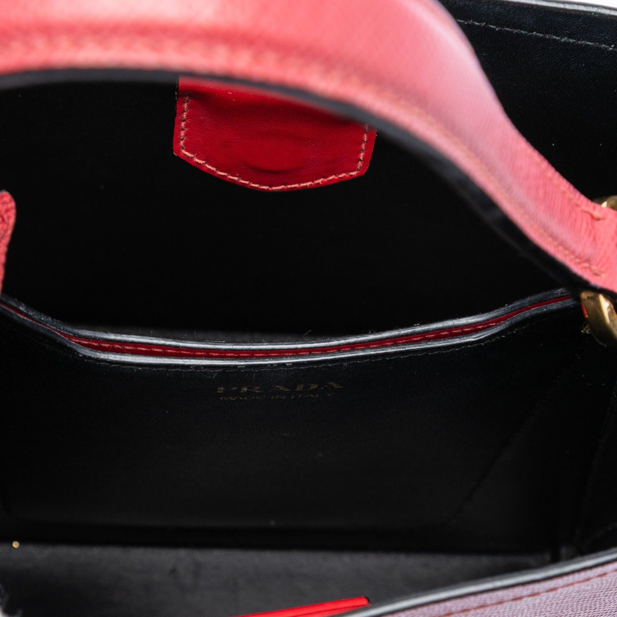 Prada Medium Saffiano Cuir Panier Satchel Size ONE SIZE - 4 Thumbnail