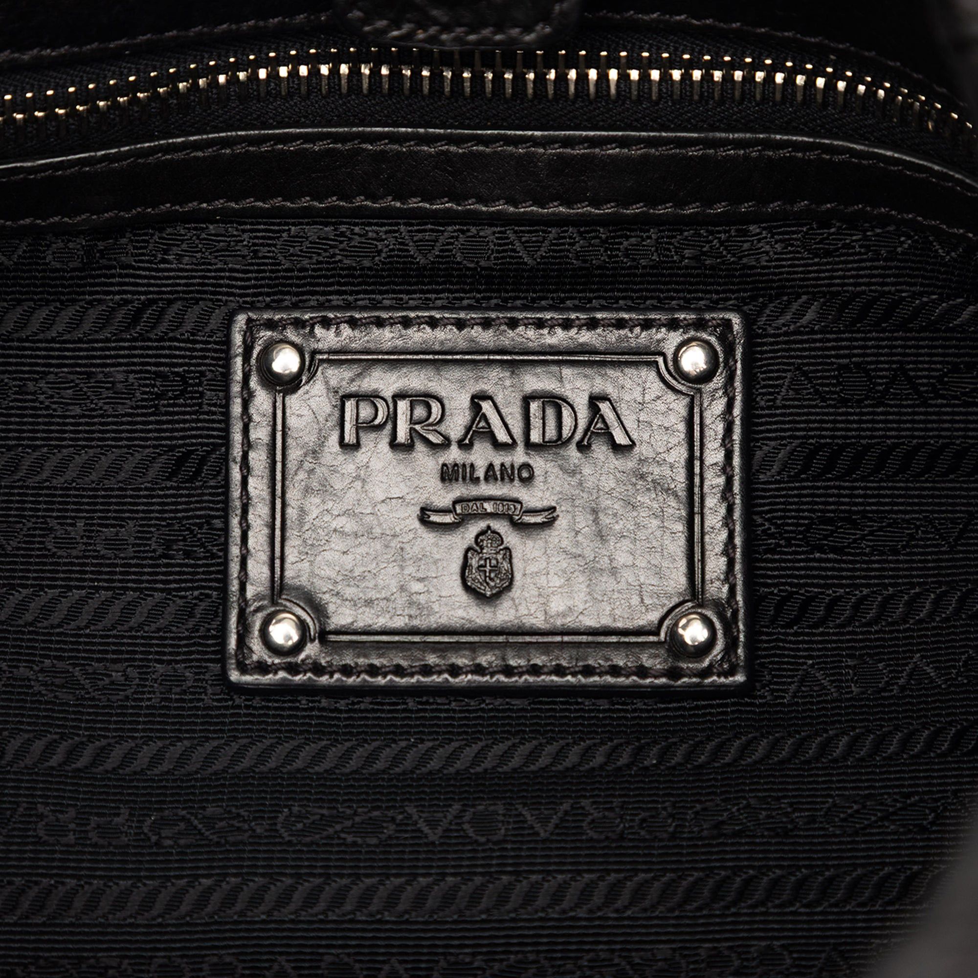 Prada Nappa Mordore Ruffle Hobo Size ONE SIZE - 5 Thumbnail