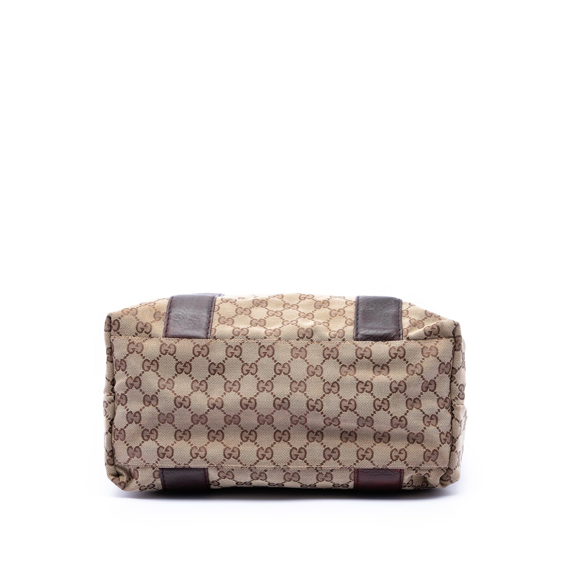 Gucci Large GG Canvas Bamboo Libeccio Tote Size ONE SIZE - 3 Thumbnail