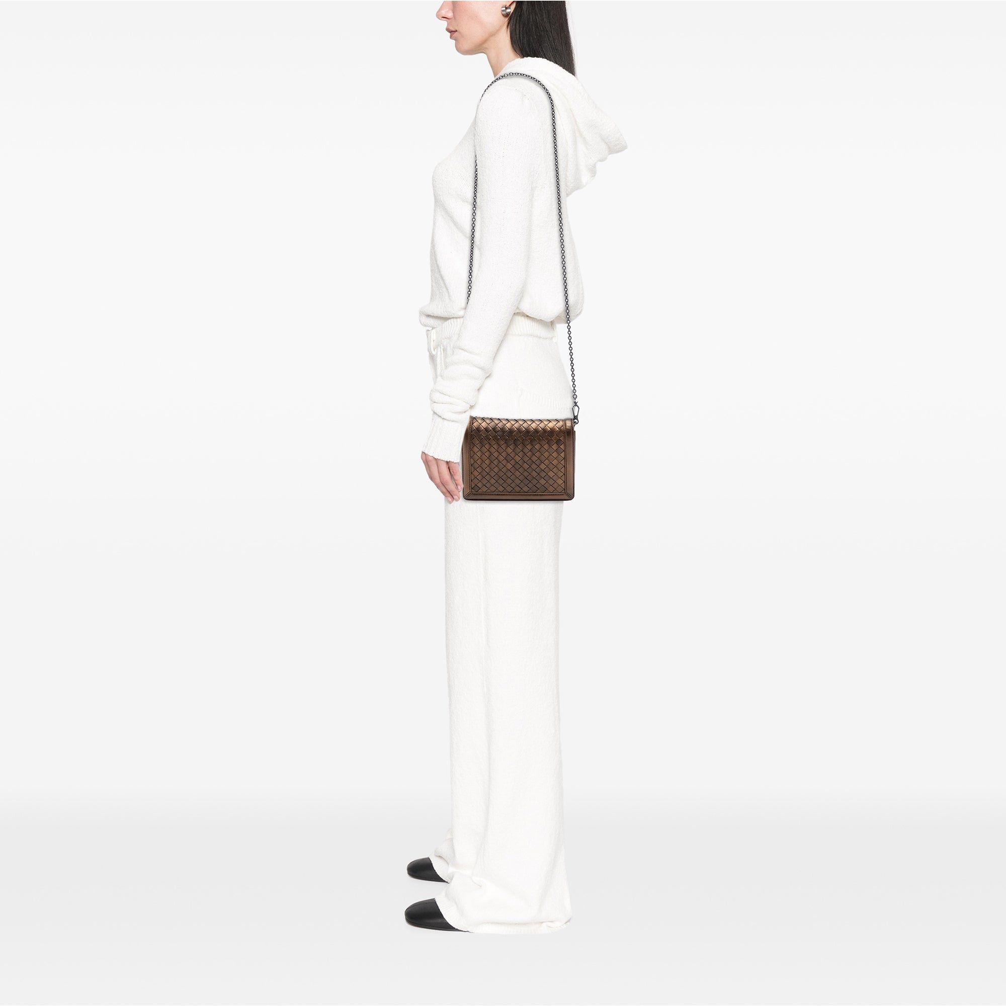 Bottega Veneta Nappa Intrecciato Montebello Crossbody Size ONE SIZE - 7 Thumbnail