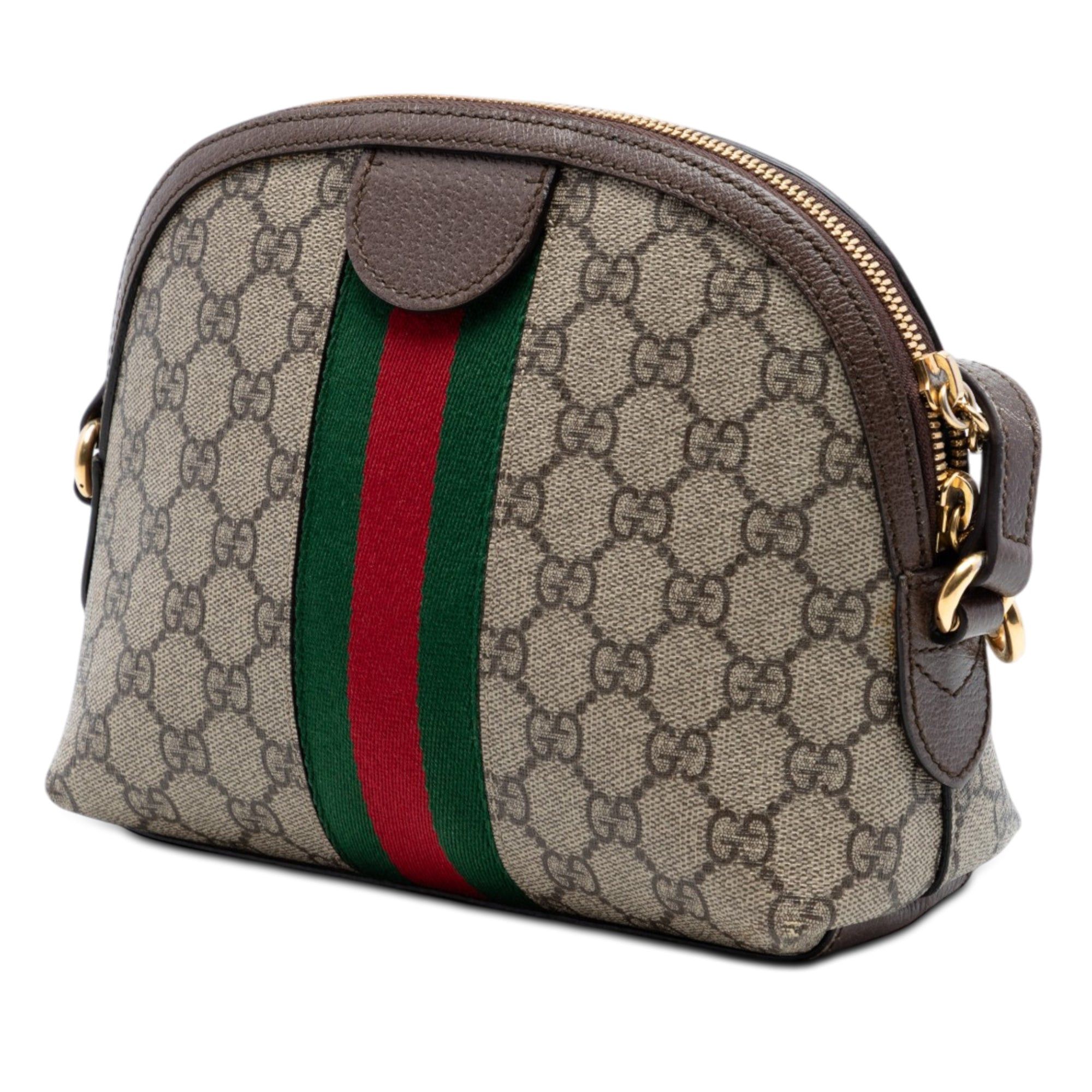 Gucci Small GG Supreme Web Ophidia Dome Crossbody Size ONE SIZE - 2 Thumbnail