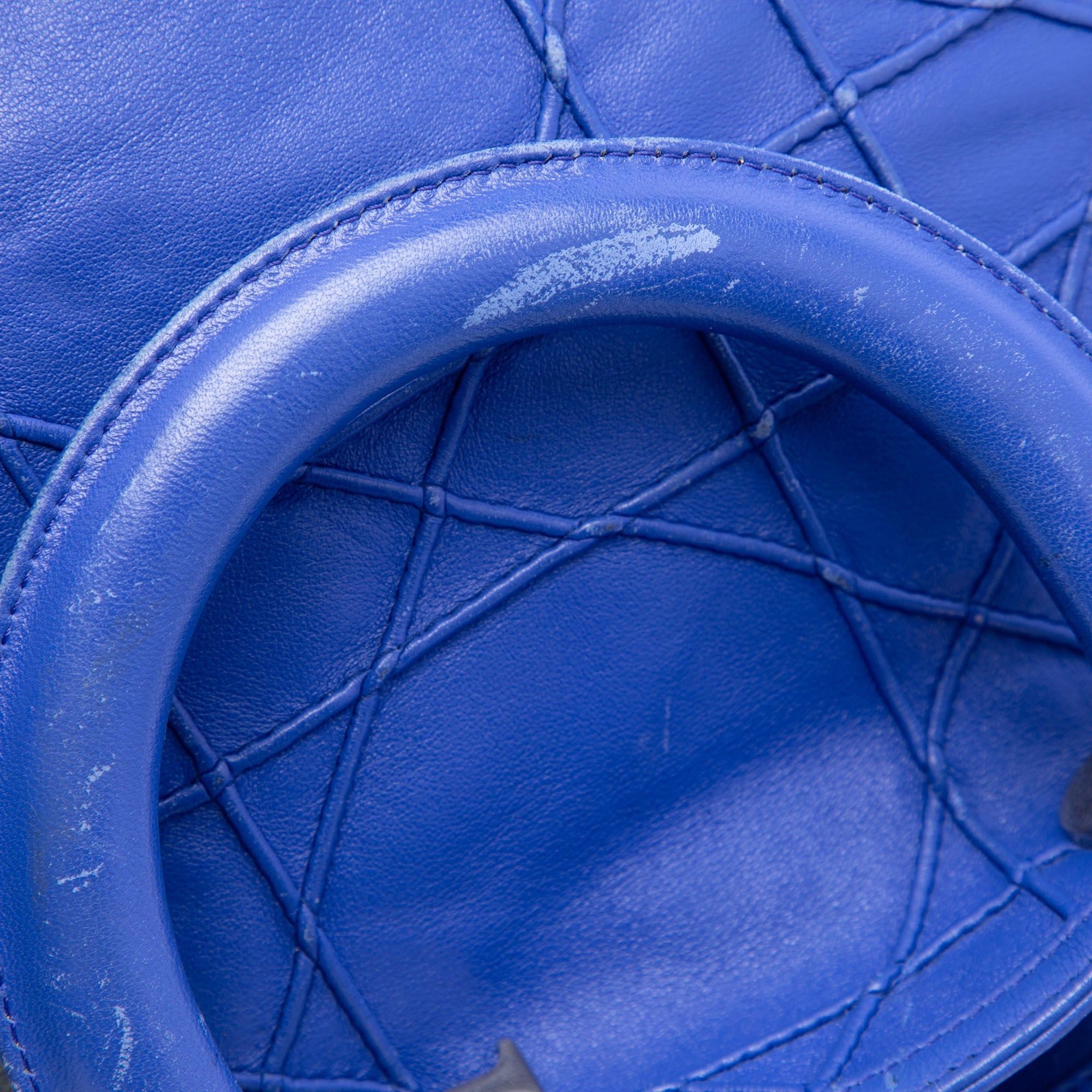 Dior Medium Lambskin Cannage Polochon Granville Satchel Size ONE SIZE - 8 Thumbnail