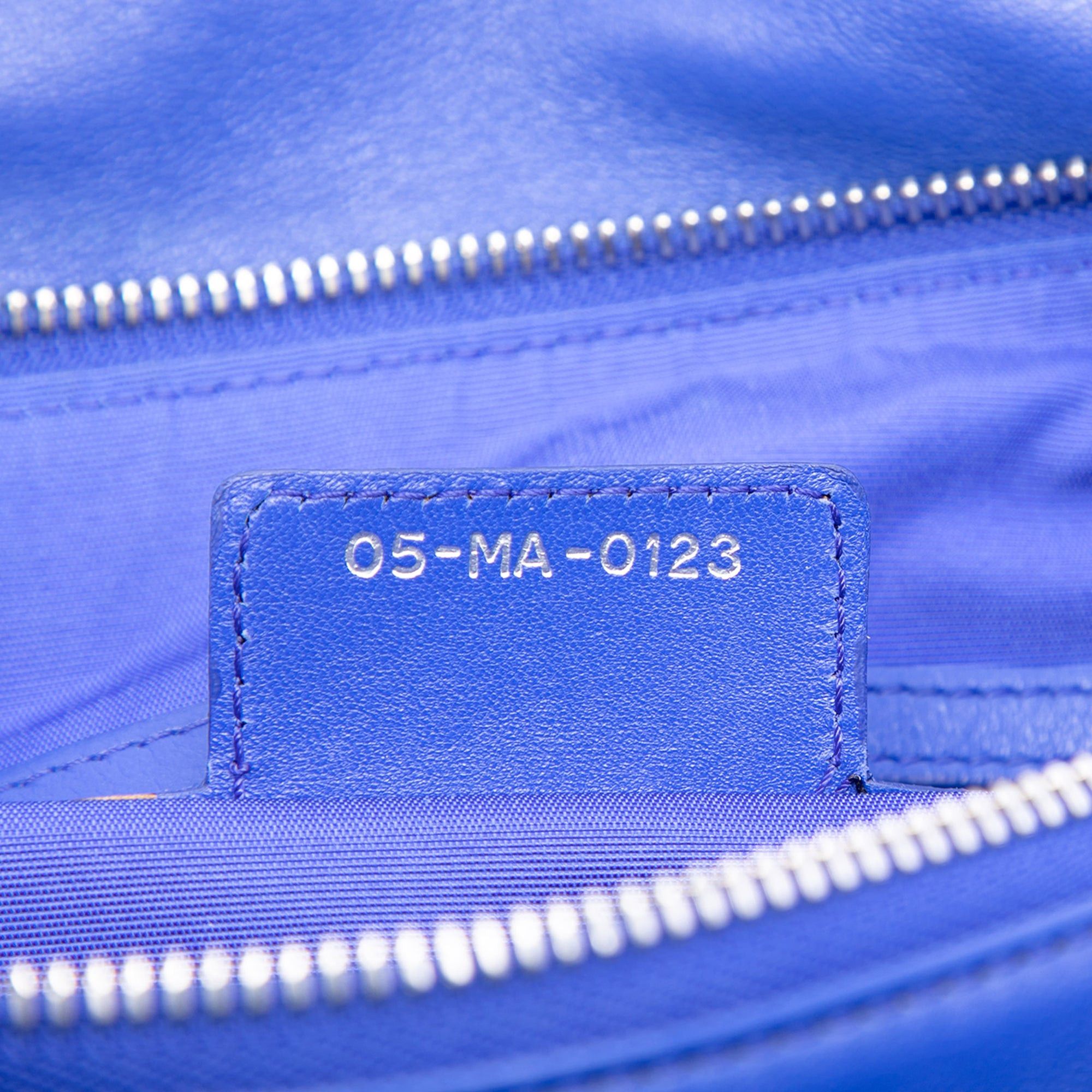 Dior Medium Lambskin Cannage Polochon Granville Satchel Size ONE SIZE - 5 Thumbnail