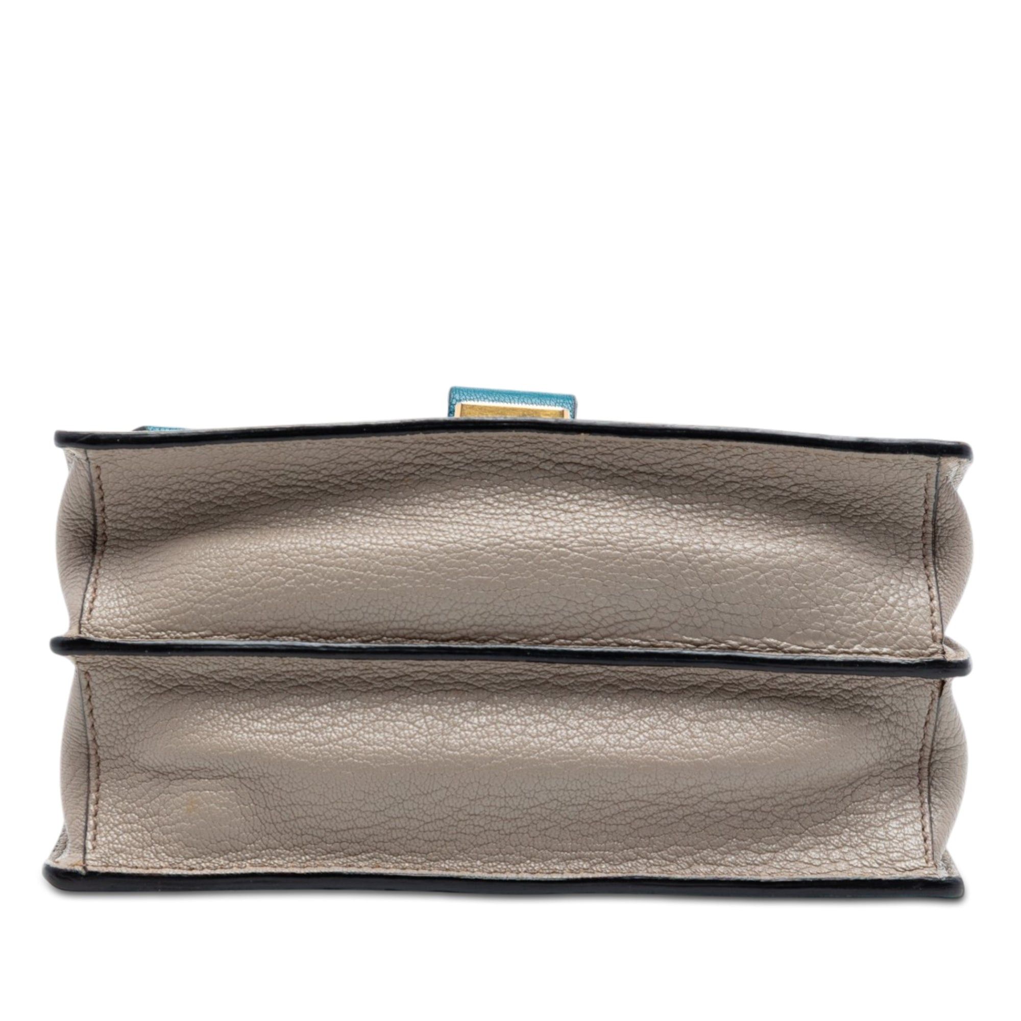Miu Miu Bicolor Goatskin Madras Crossbody Size ONE SIZE - 3 Thumbnail