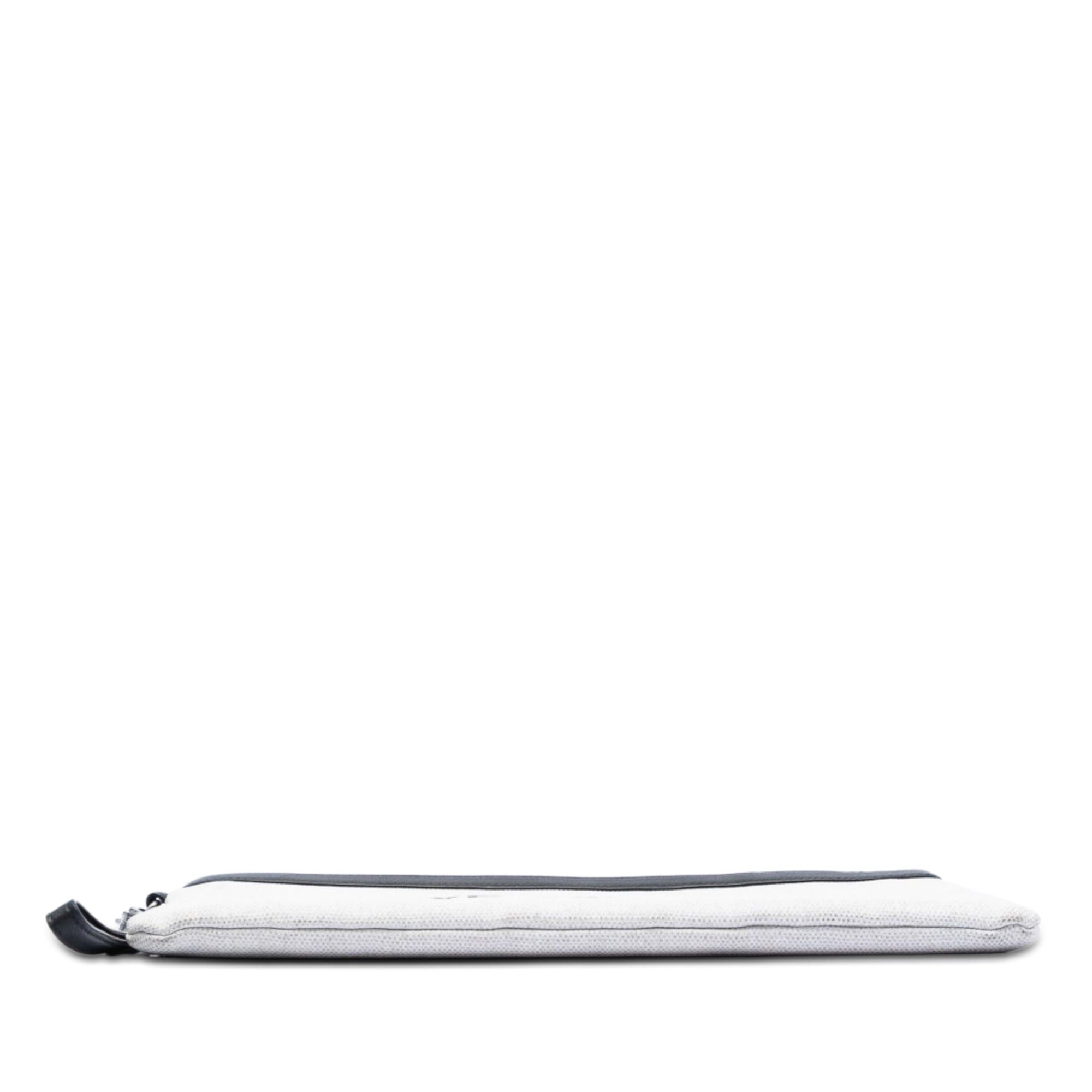 Saint Laurent Paris Canvas Rive Gauche Wristlet Clutch Size ONE SIZE - 3 Thumbnail