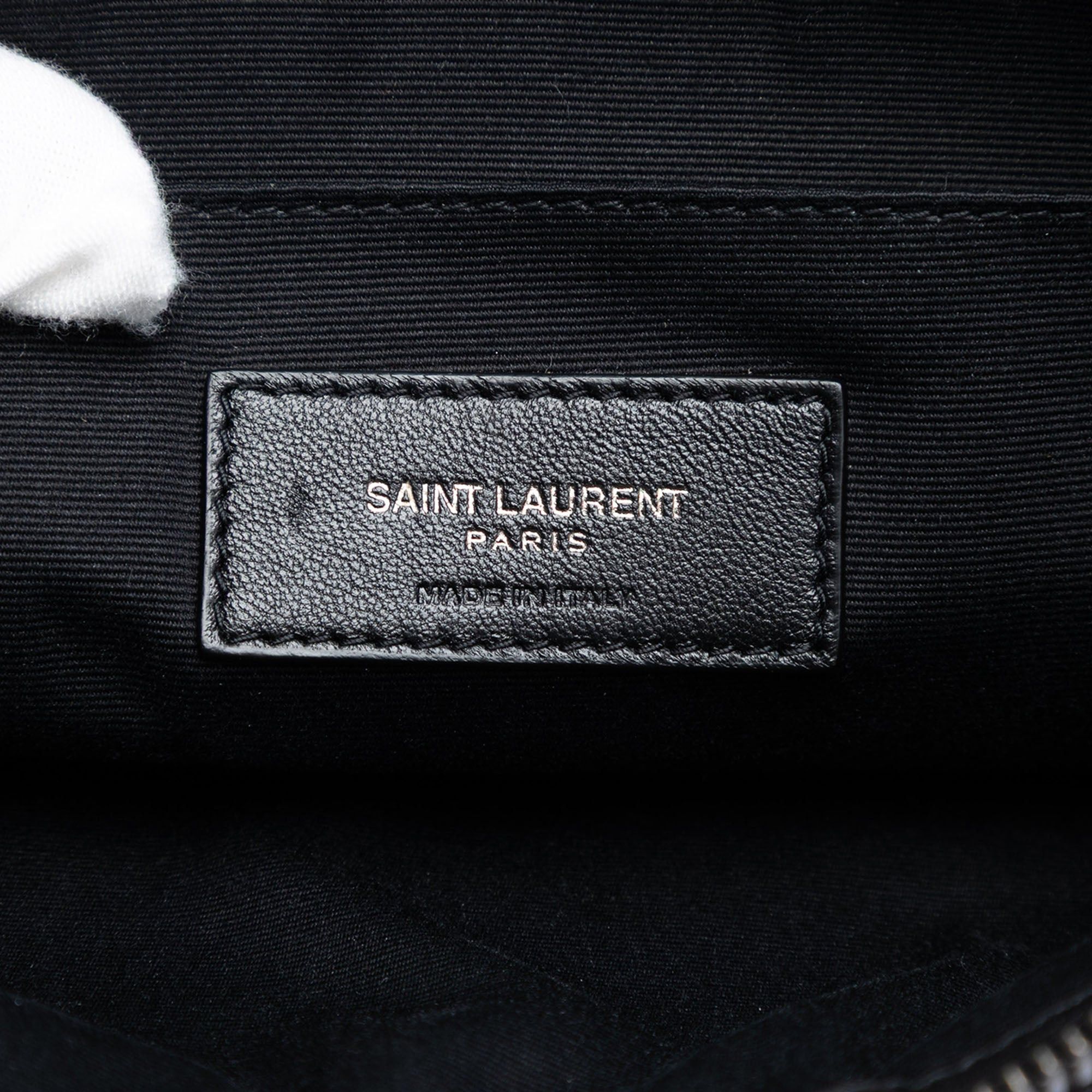 Saint Laurent Paris Canvas Rive Gauche Wristlet Clutch Size ONE SIZE - 5 Thumbnail