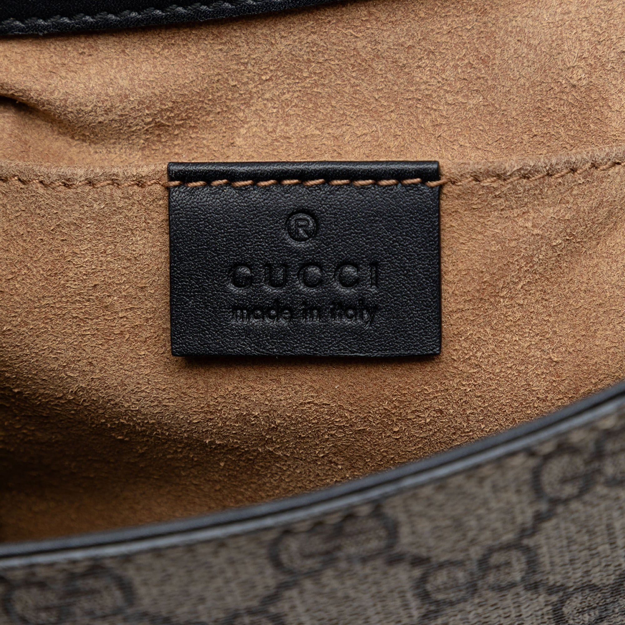 Gucci GG Supreme Web Padlock Crossbody Size ONE SIZE - 5 Thumbnail