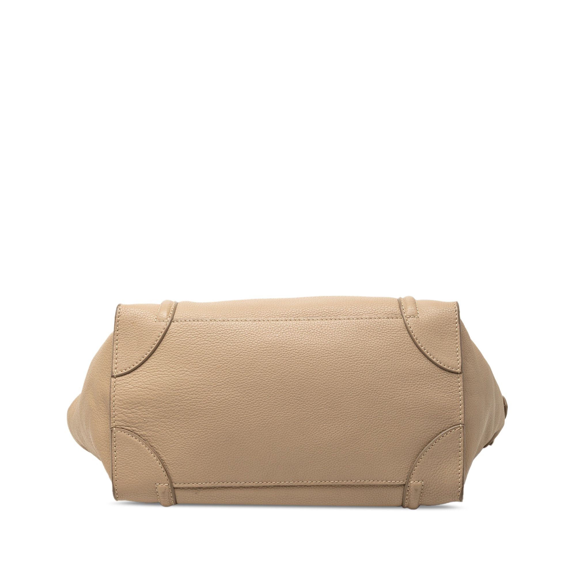 Celine Mini Grained Calfskin Luggage Tote Size ONE SIZE - 3 Thumbnail