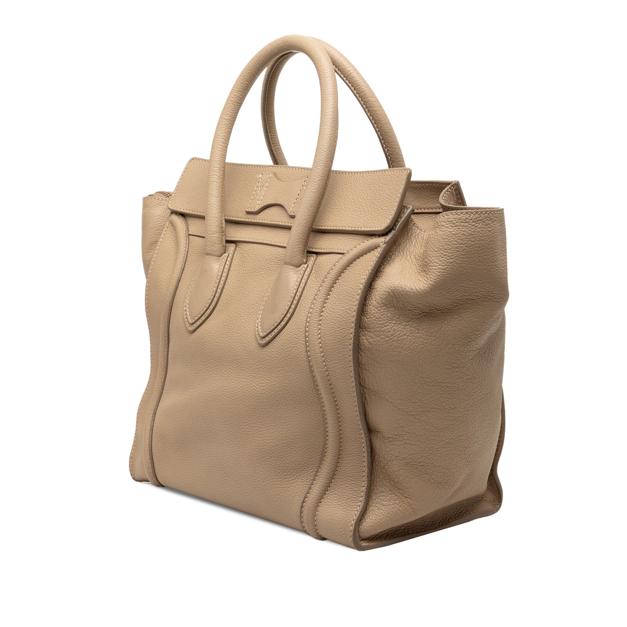 Celine Mini Grained Calfskin Luggage Tote Size ONE SIZE - 2 Thumbnail
