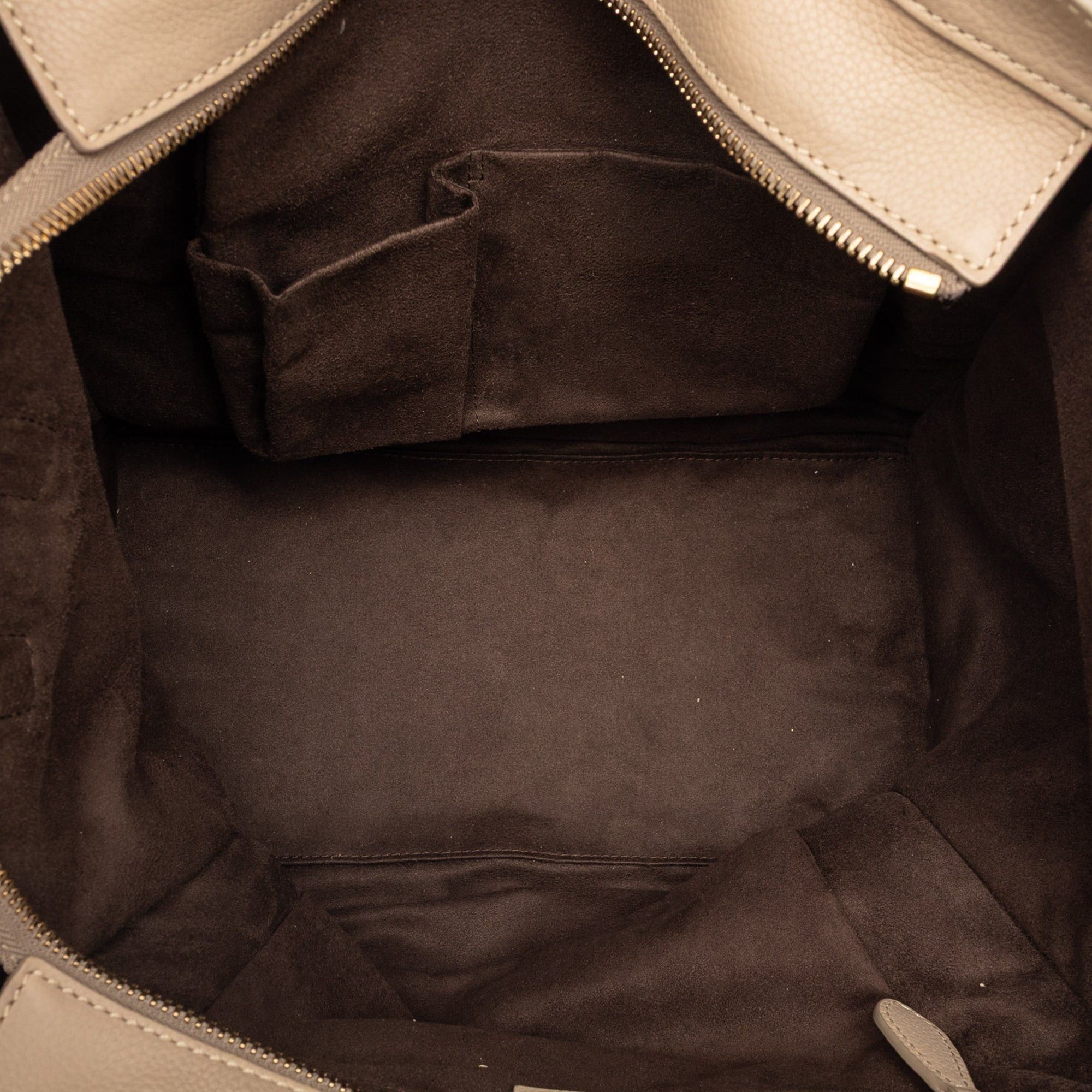 Celine Mini Grained Calfskin Luggage Tote Size ONE SIZE - 4 Thumbnail