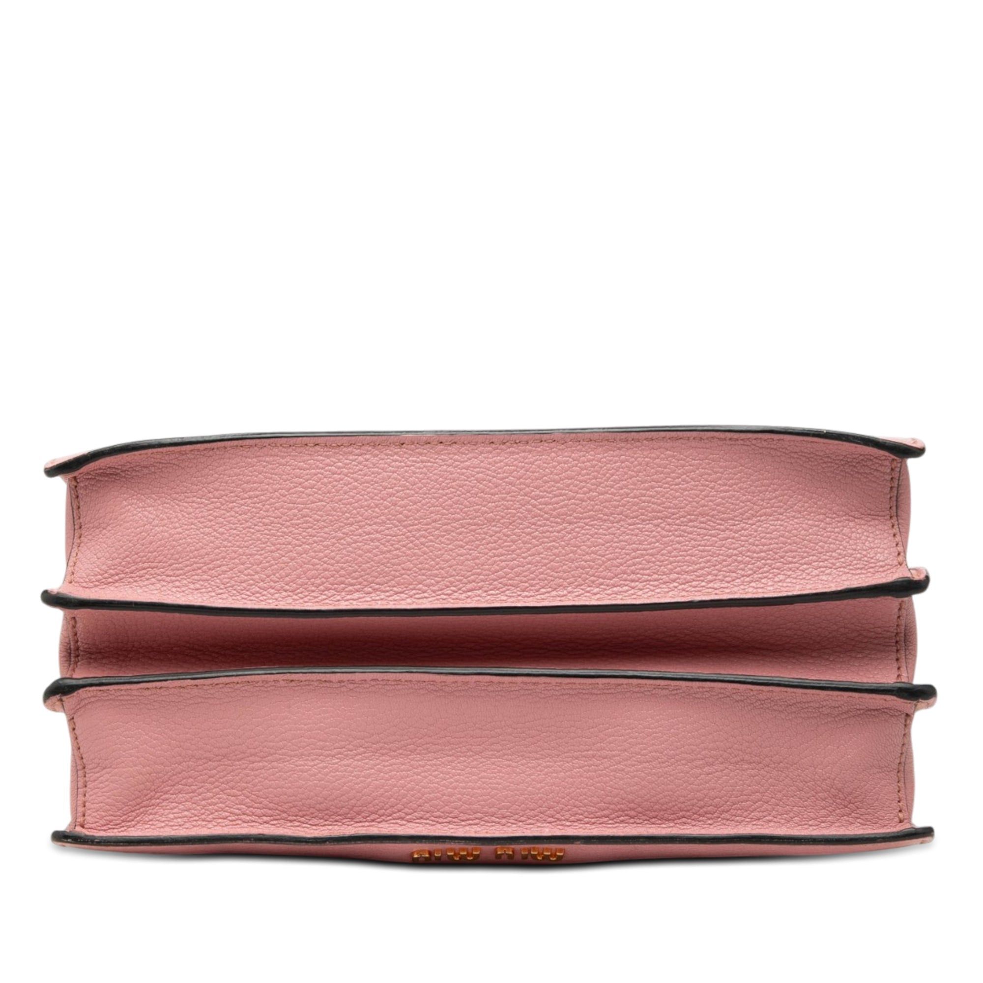 Miu Miu Goatskin Madras Handbag Size ONE SIZE - 3 Thumbnail