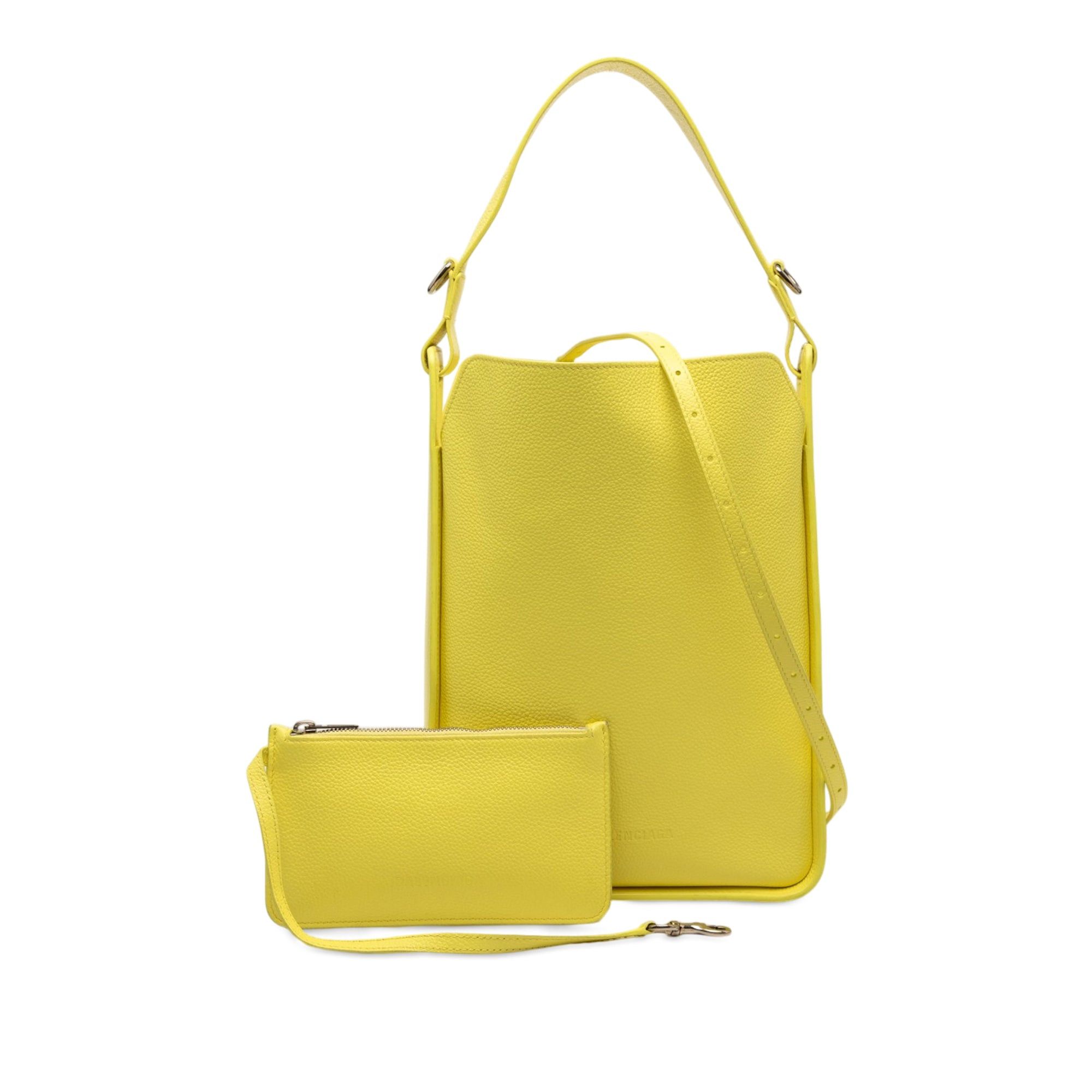 Balenciaga Small Pebbled Calfskin Tool 2.0 North South Tote Size ONE SIZE - 8 Thumbnail
