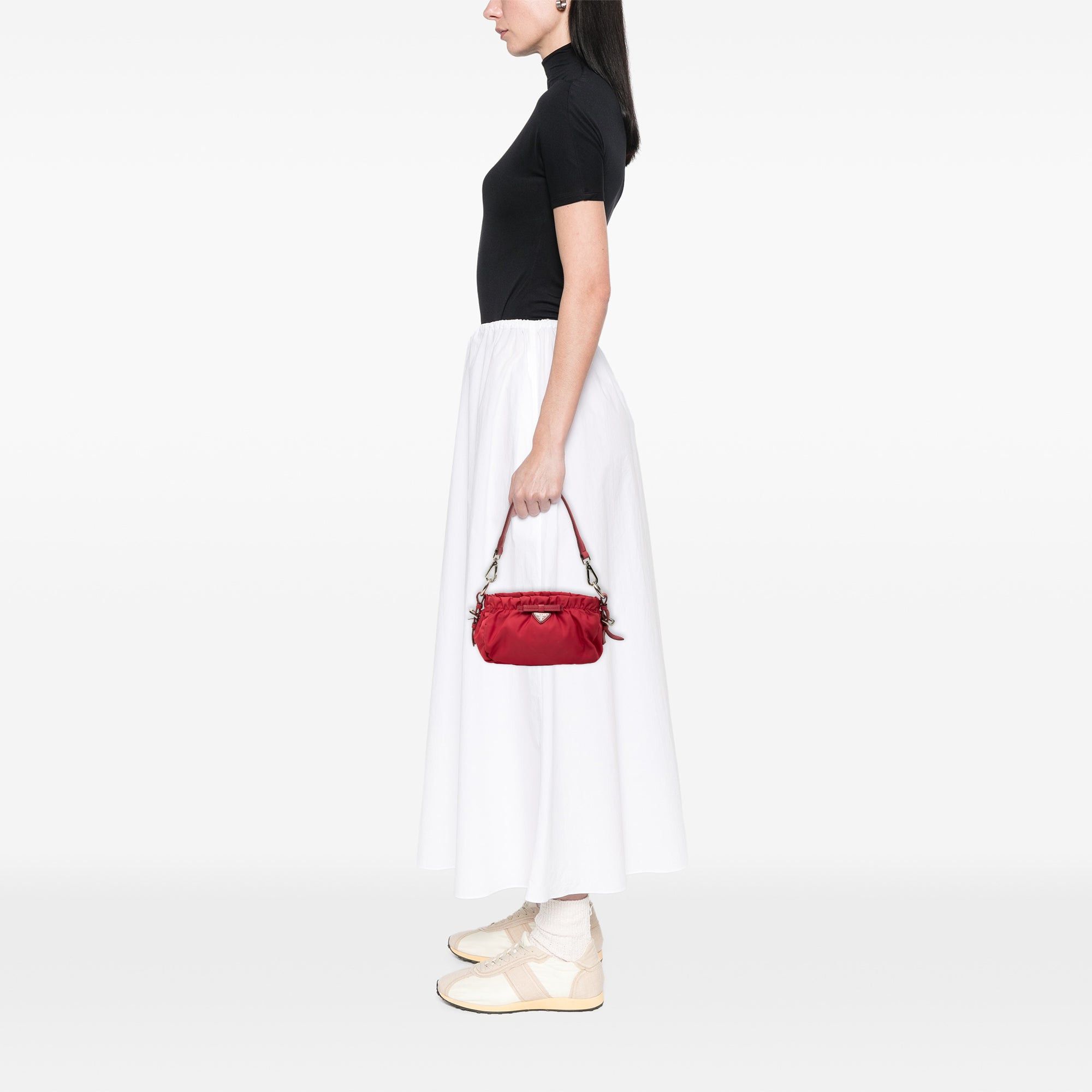 Prada Tessuto Bow Shoulder Bag Size ONE SIZE - 6 Thumbnail