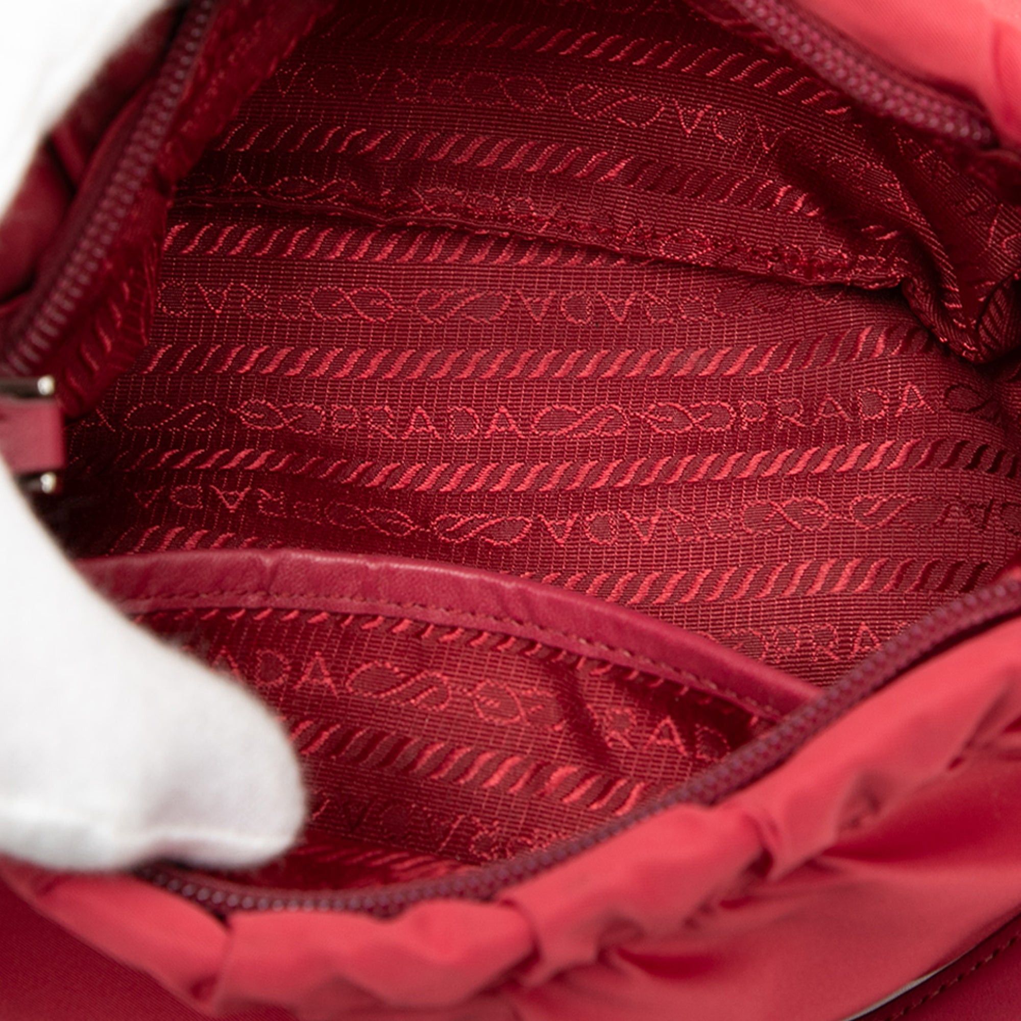 Prada Tessuto Bow Shoulder Bag Size ONE SIZE - 4 Thumbnail