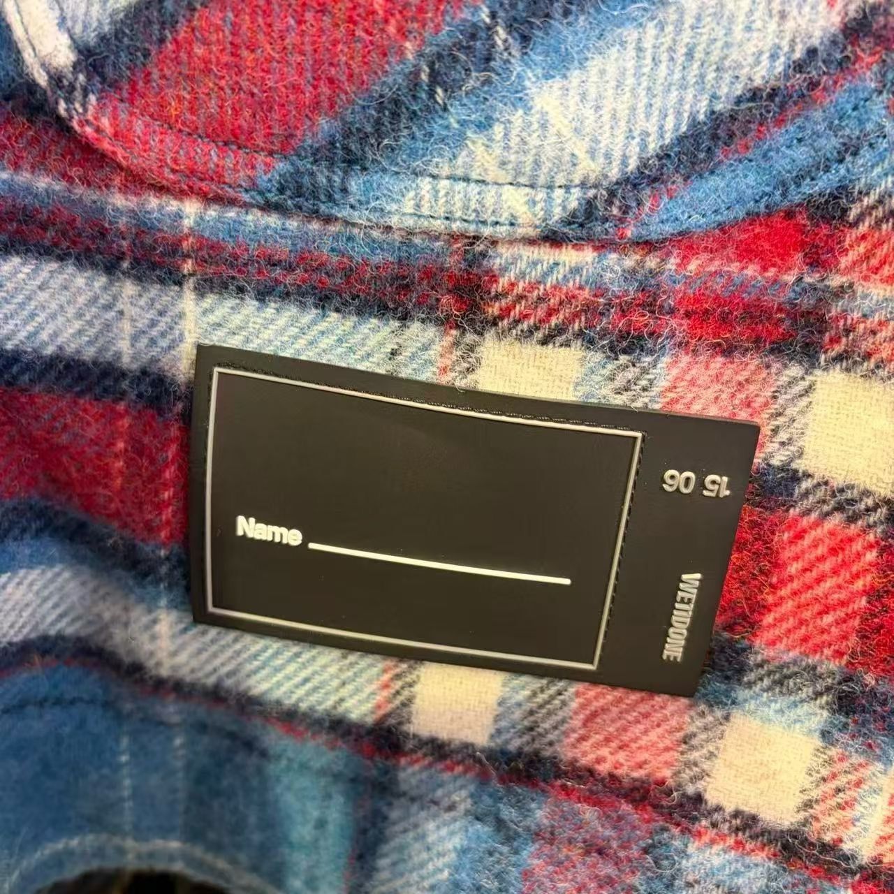 WE11DONE We11done Wool Plaid Hoodie xl Men Size US XL / EU 56 / 4 - 3 Thumbnail