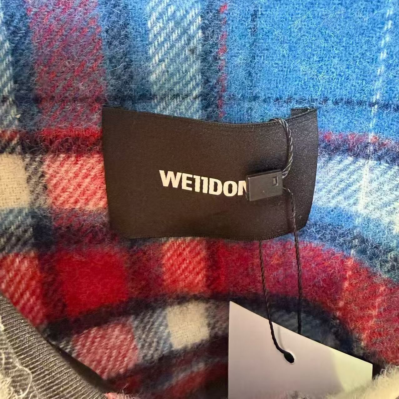 WE11DONE We11done Wool Plaid Hoodie xl Men Size US XL / EU 56 / 4 - 4 Thumbnail