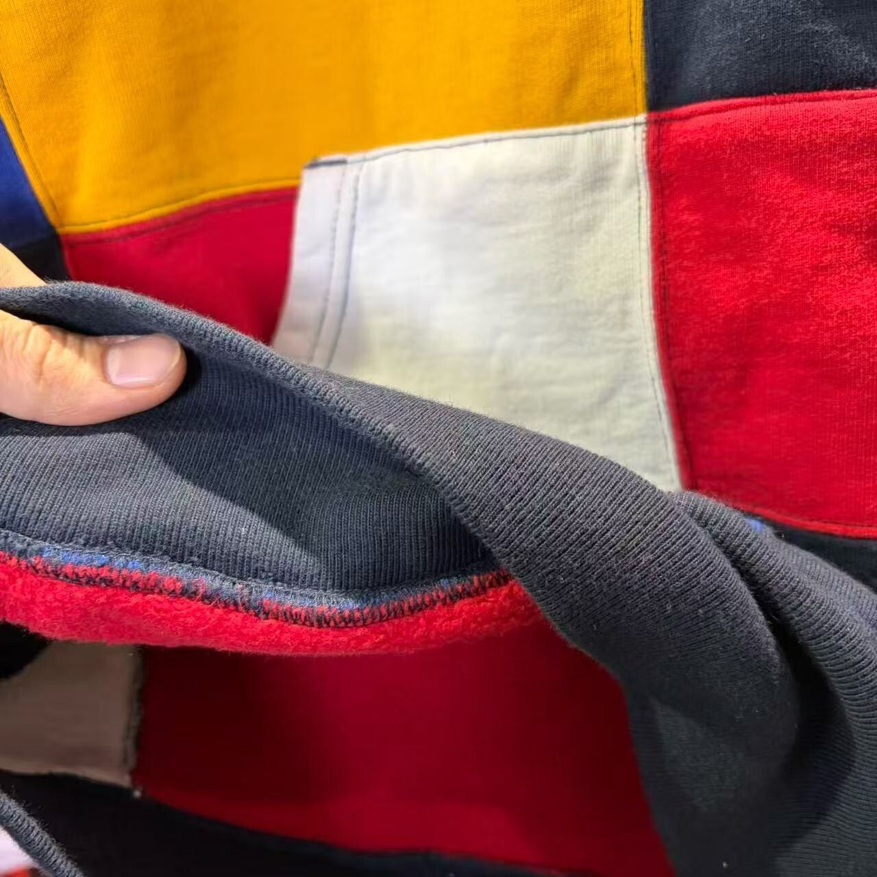 Supreme Supreme Patchwork Hoodie m Men Size US M / EU 48-50 / 2 - 8 Thumbnail