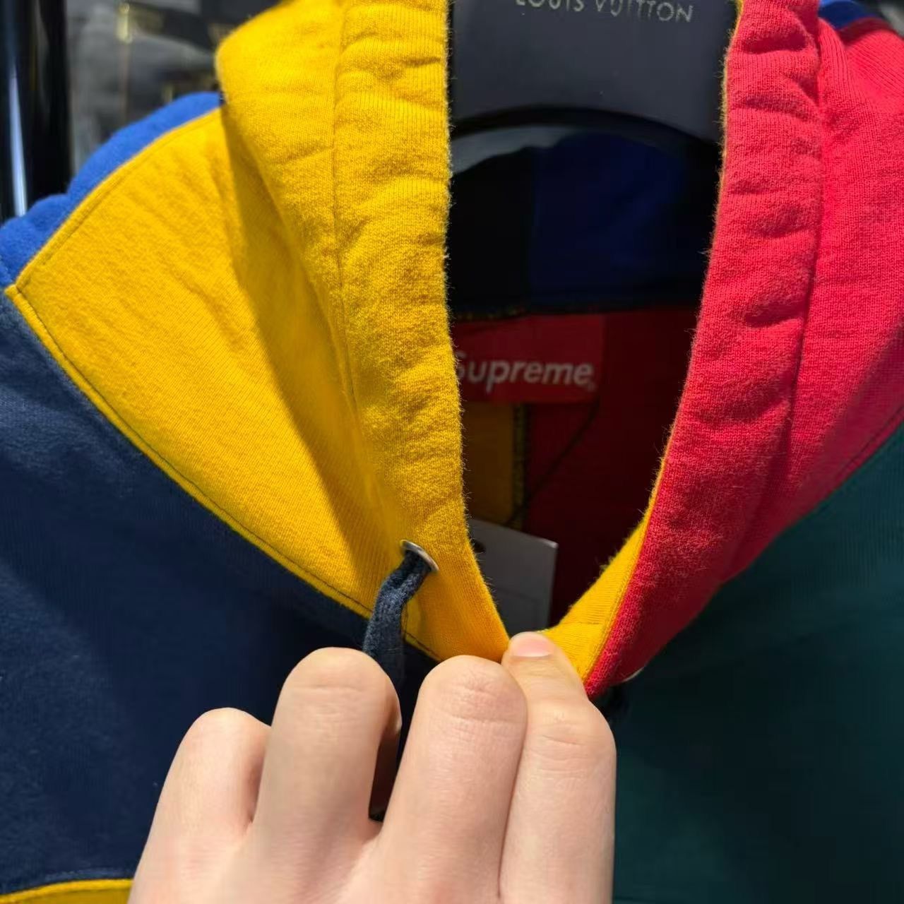 Supreme Supreme Patchwork Hoodie m Men Size US M / EU 48-50 / 2 - 6 Thumbnail