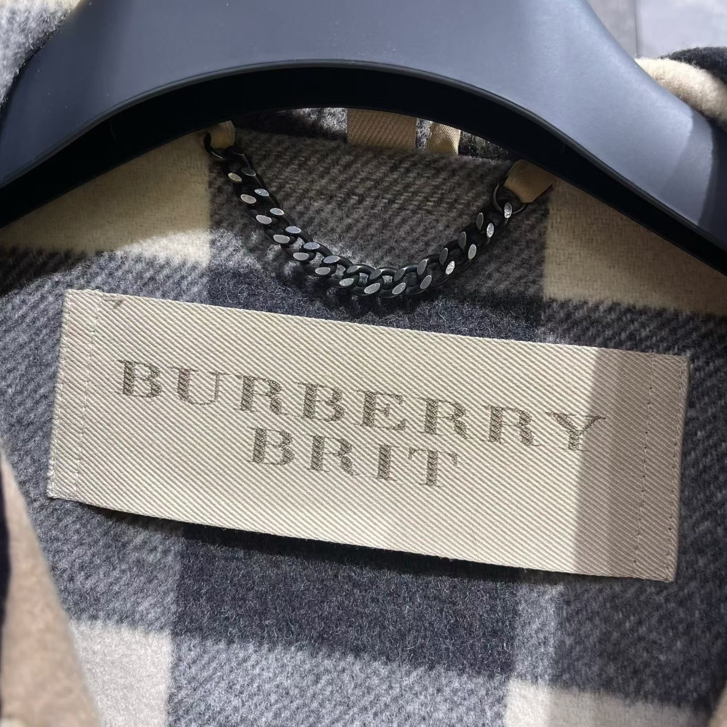 Burberry Burberry Black Heavy Coat l Men Size US L / EU 52-54 / 3 - 3 Thumbnail