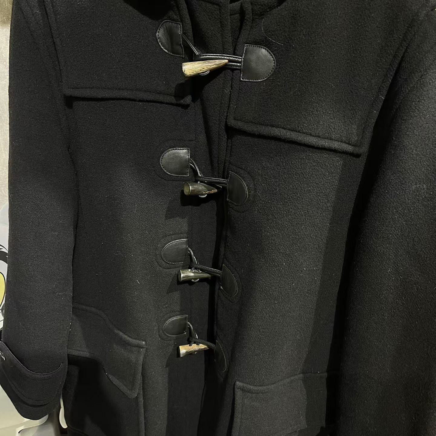 Burberry Burberry Black Heavy Coat l Men Size US L / EU 52-54 / 3 - 6 Thumbnail