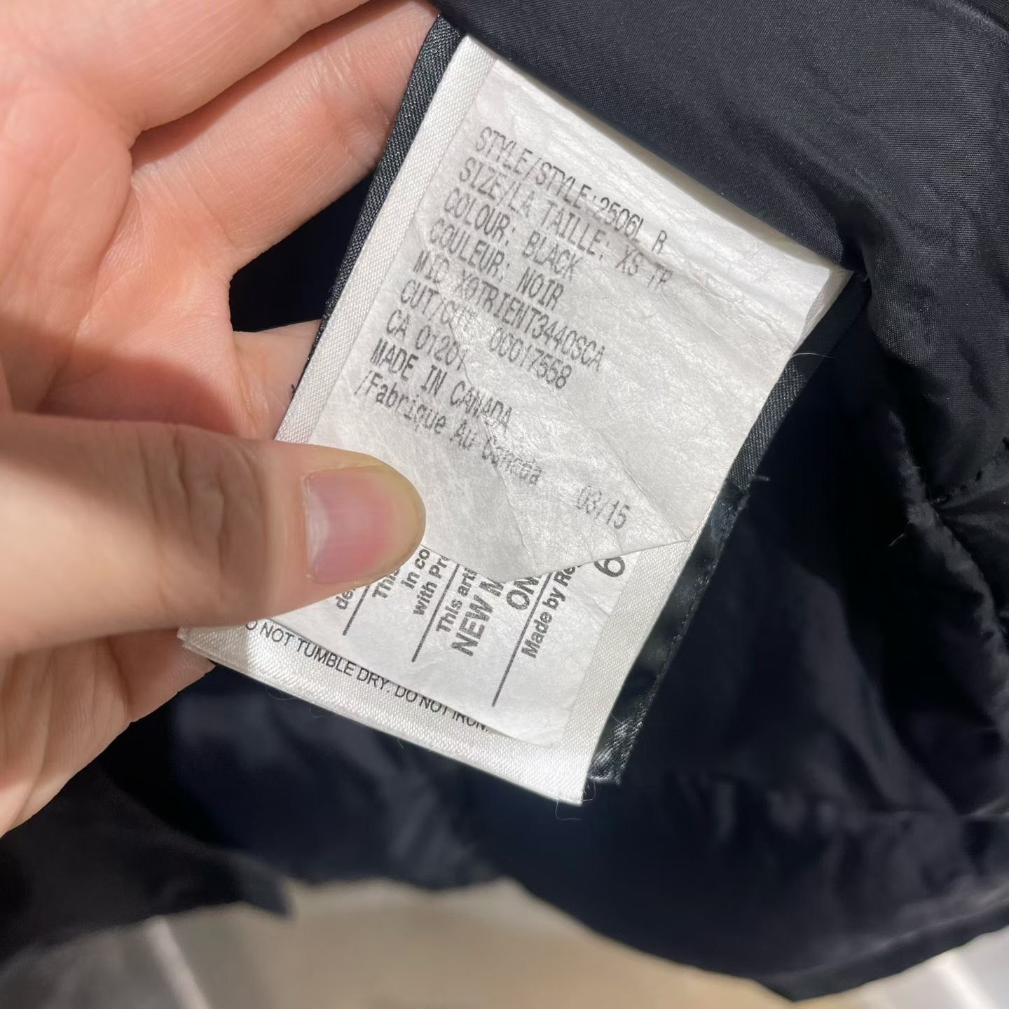 Canada Goose Canada Goose Down White Heavy Coat xs Men Size US XS / EU 42 / 0 - 3 Thumbnail