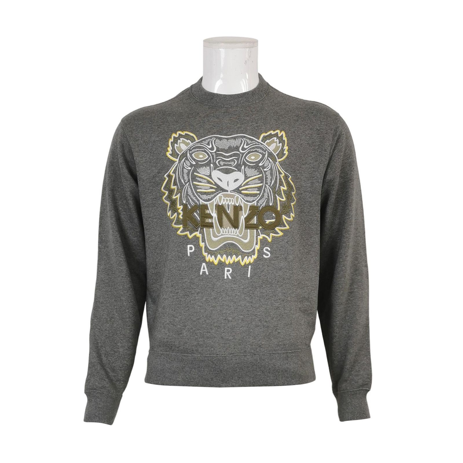 Kenzo Kenzo Tiger Head Embroidered Sweatshirt XS Size US XS / EU 42 / 0 - 2 Thumbnail