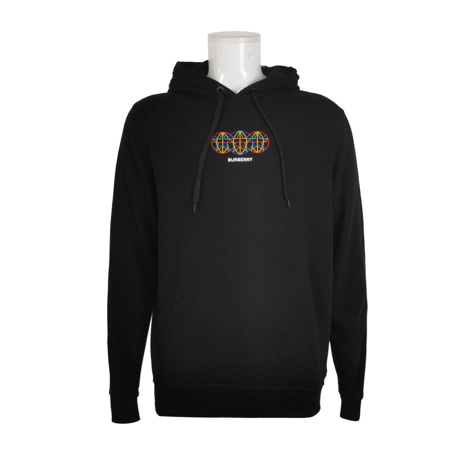 Burberry Burberry Embroidered Logo Hoodie M Size US M / EU 48-50 / 2 - 2 Thumbnail